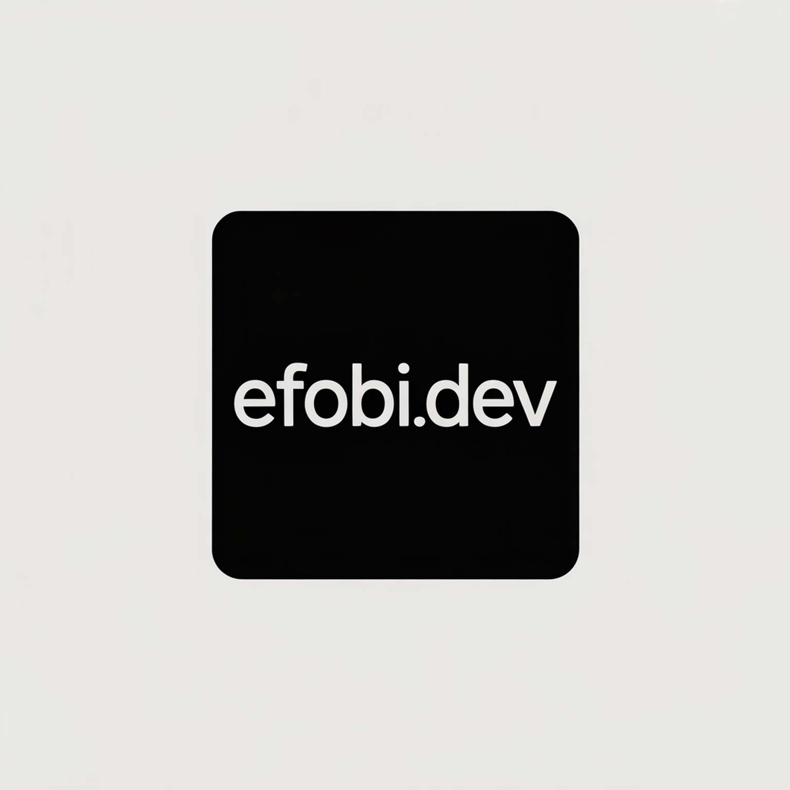 How efobi.dev transformed from a static page into a dynamic showcase