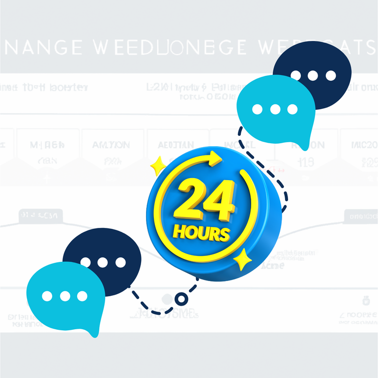 An infographic showing a timeline with a 24-hour window, highlighting how user engagement declines after delays in messaging.