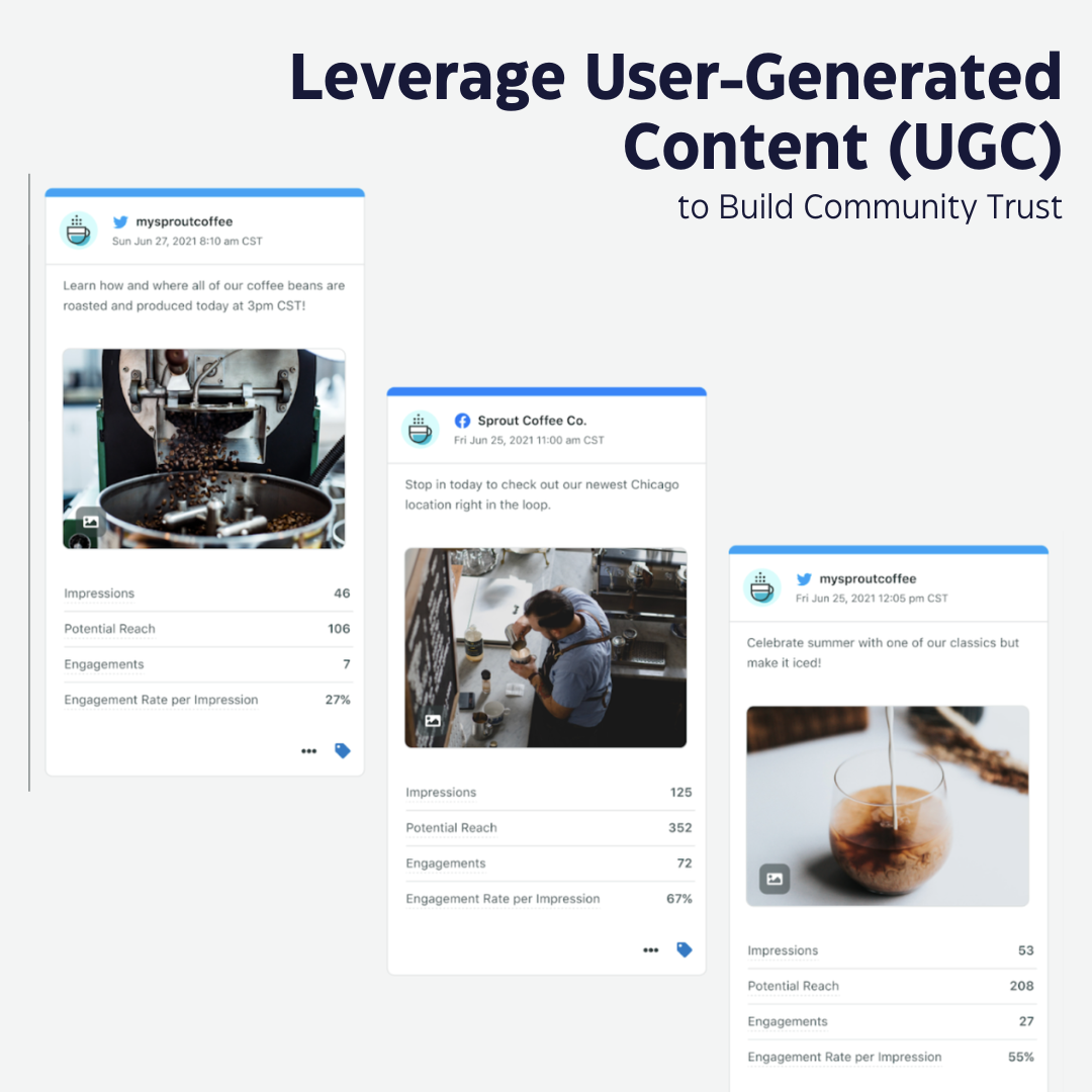 Screenshot of an Instagram feed filled with user-generated posts featuring a brand’s product.