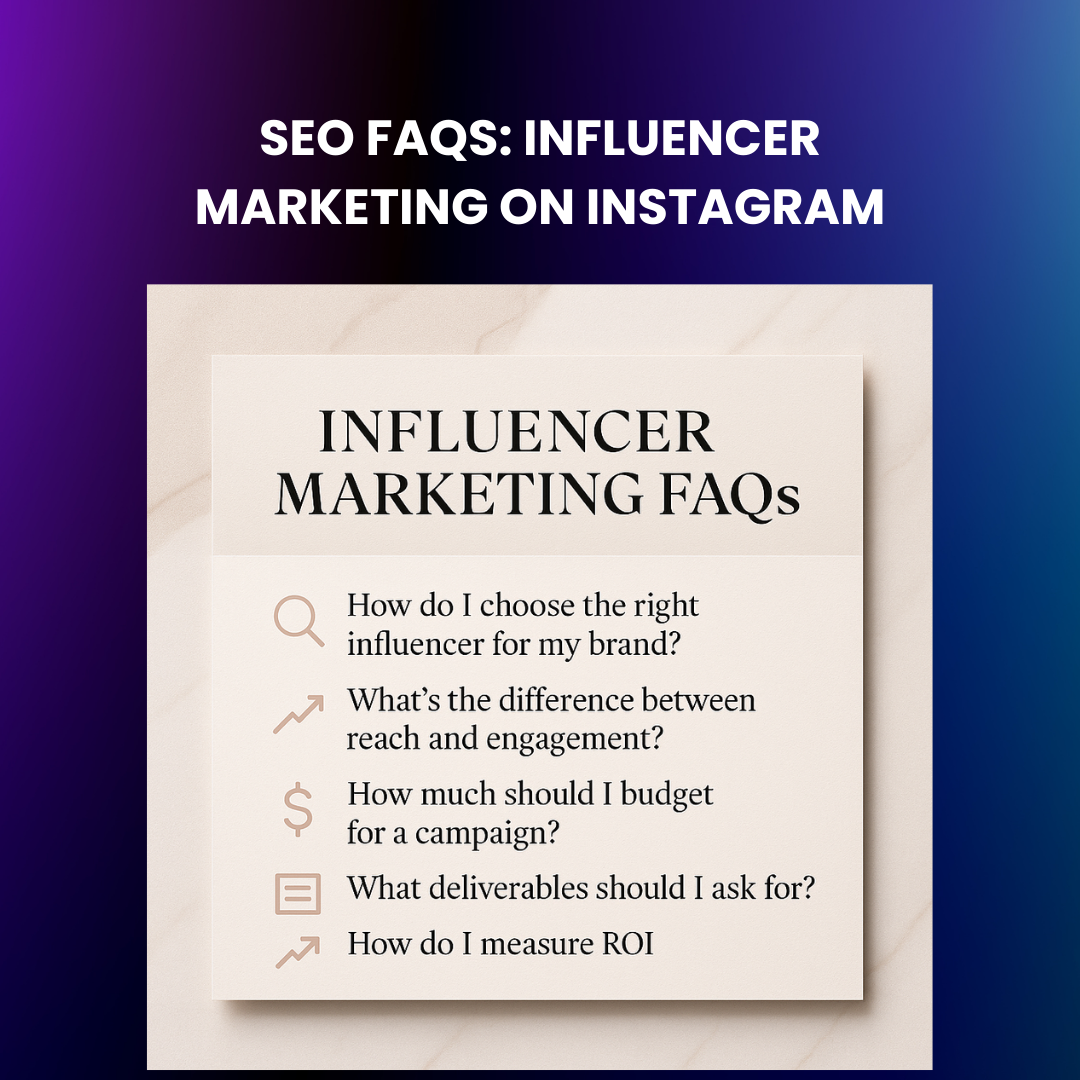 FAQ card summarizing common questions.