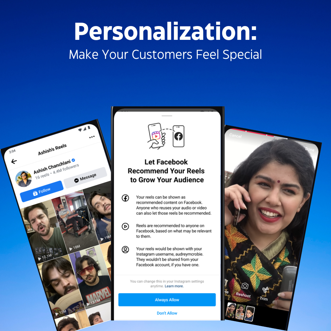 Screenshot of a Netflix-style recommendation interface showing personalized suggestions.