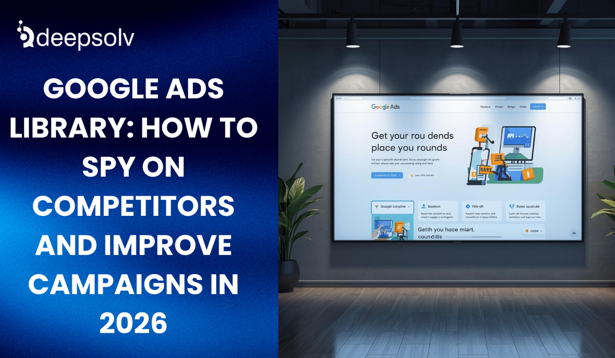 Google Ads Library: How to Spy on Competitors and Improve Campaigns in 2026