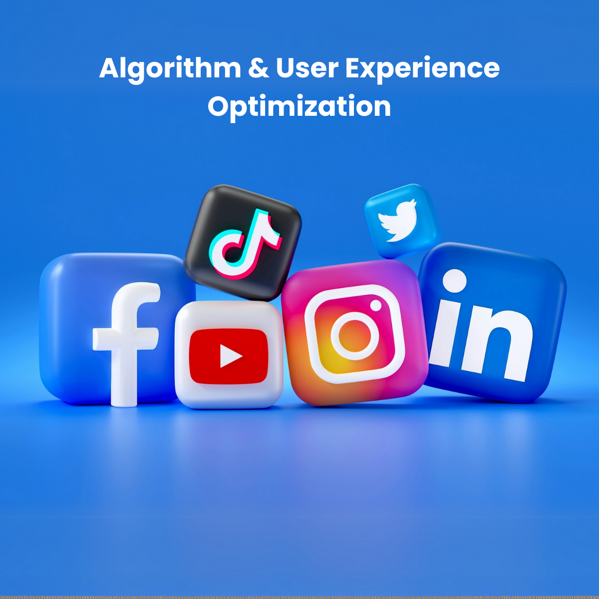 Image of platforms with visual related to user experience can be used here.