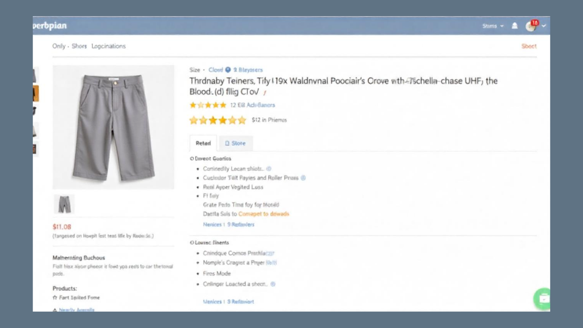 A product page showing user-generated content (UGC) with customer reviews and star ratings