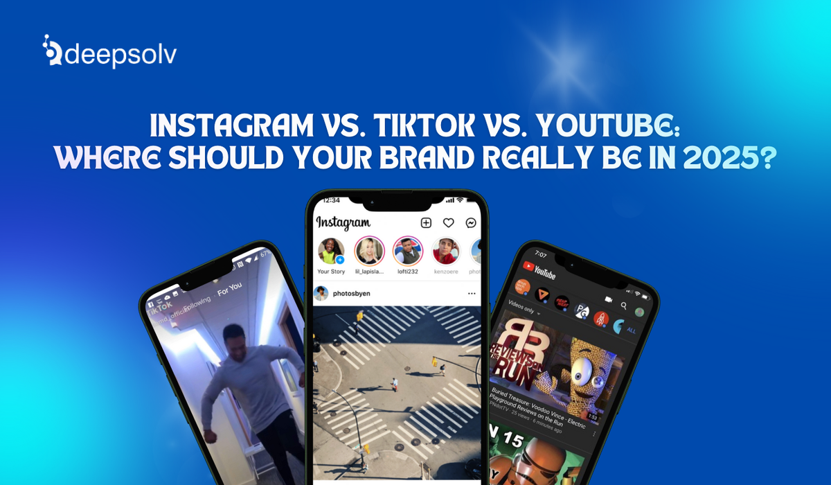 Instagram vs. TikTok vs. YouTube: Where Should Your Brand Really Be in 2025?