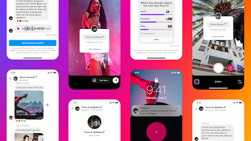 instagram broadcast channel