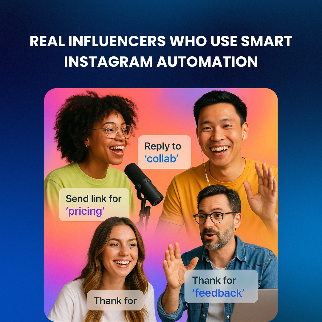 Instagram automation dashboard with keyword tracking and DM flow analytics