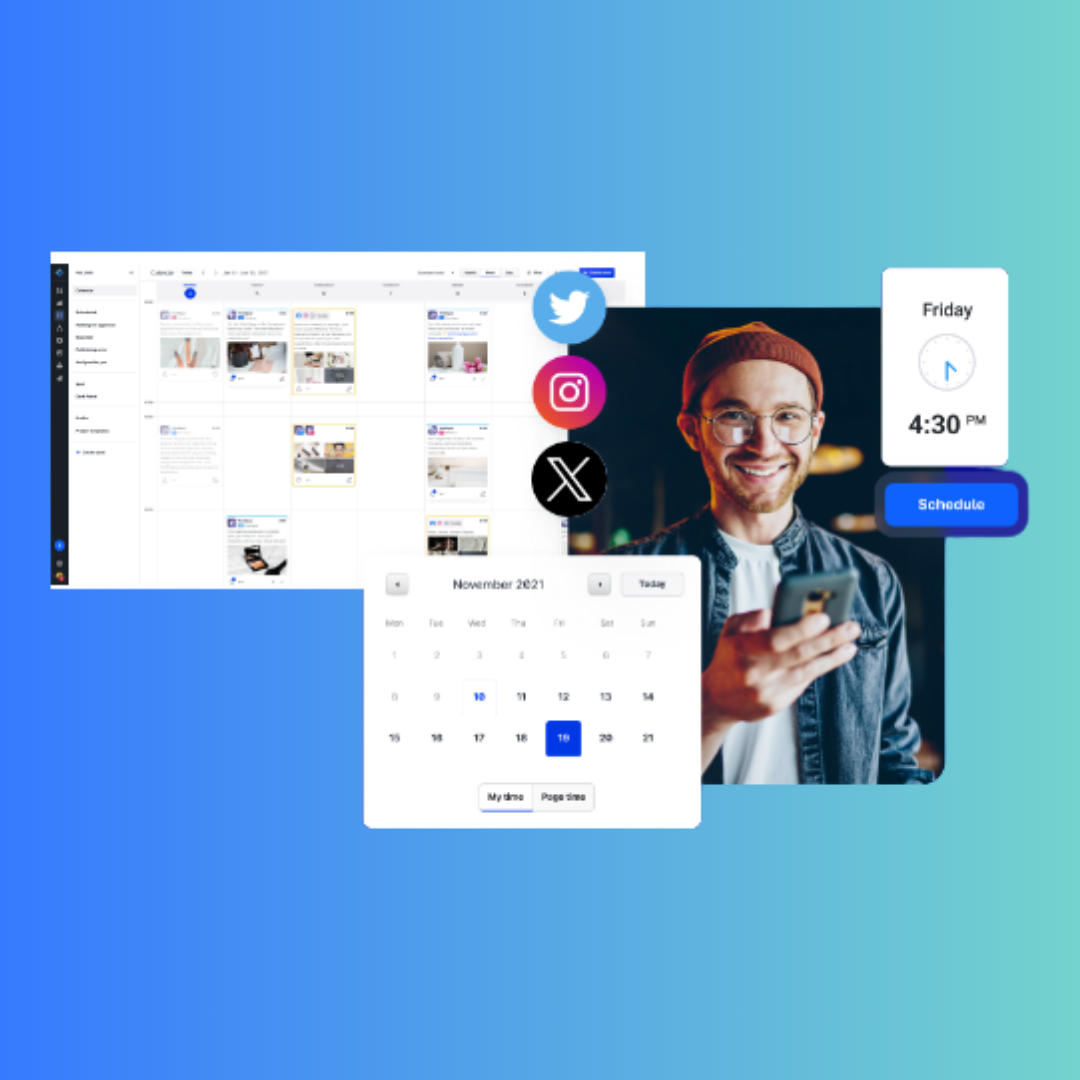 A carousel of user-generated content featuring a brand’s product.