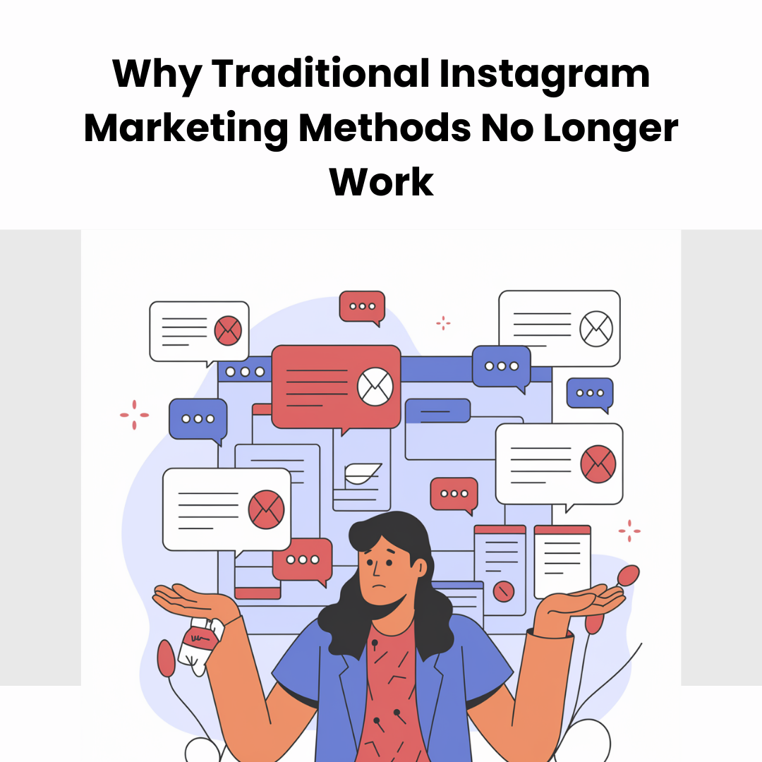 A frustrated marketer surrounded by overflowing notifications on a screen, illustrating volume overload, customer expectations, and lost conversion opportunities.