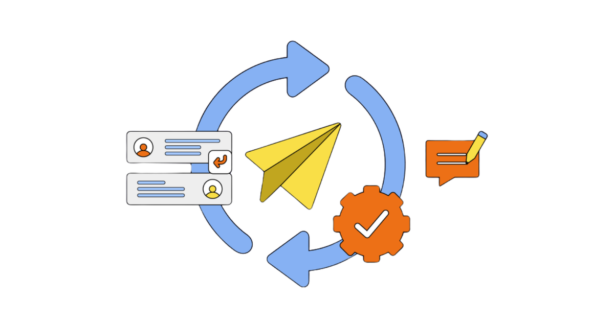 Illustration of a streamlined dashboard showing DeepSolv automating DMs, managing comments, and tracking analytics for repurposed content across platforms like Instagram and LinkedIn
