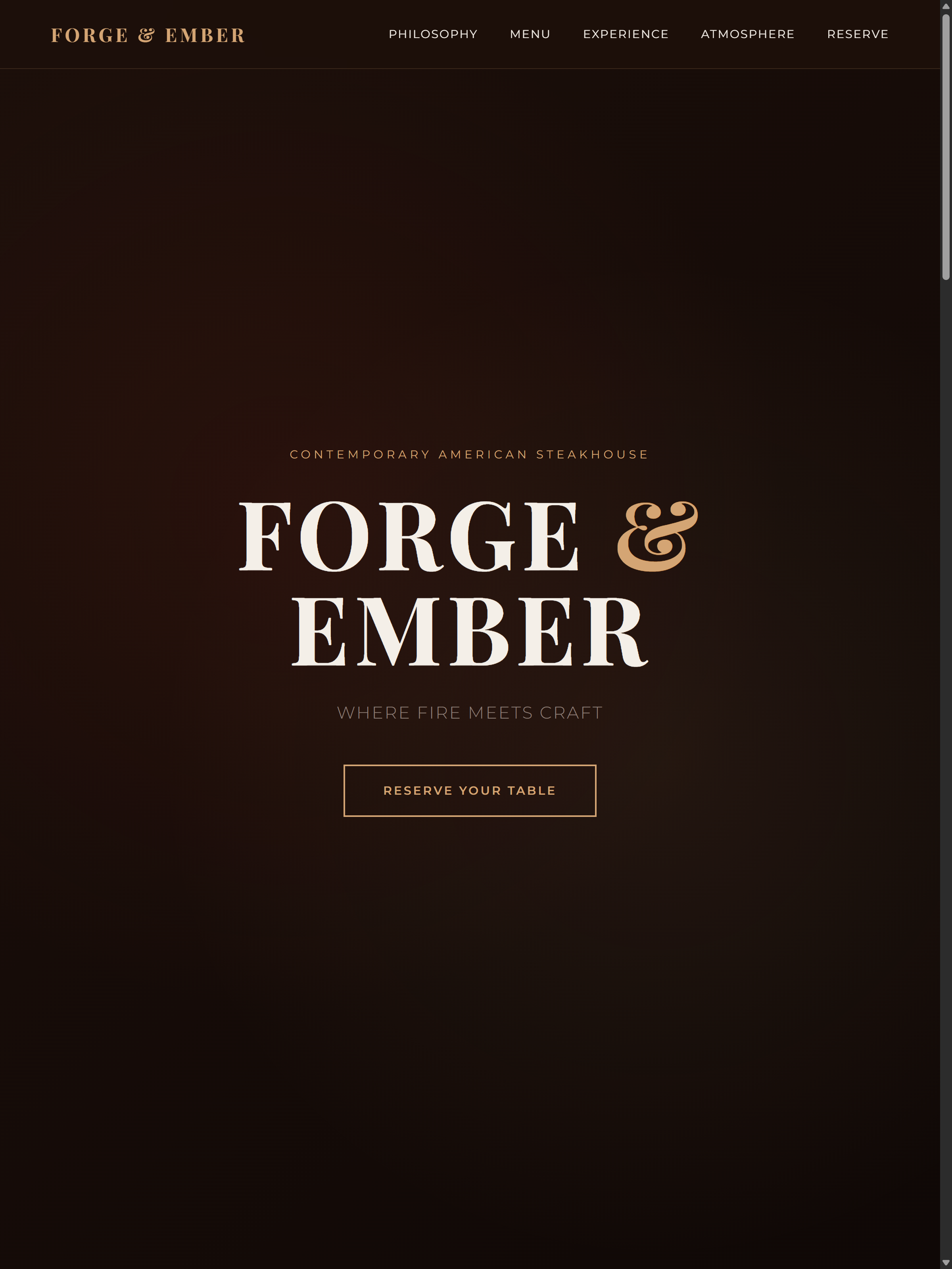 Forge & Ember project preview