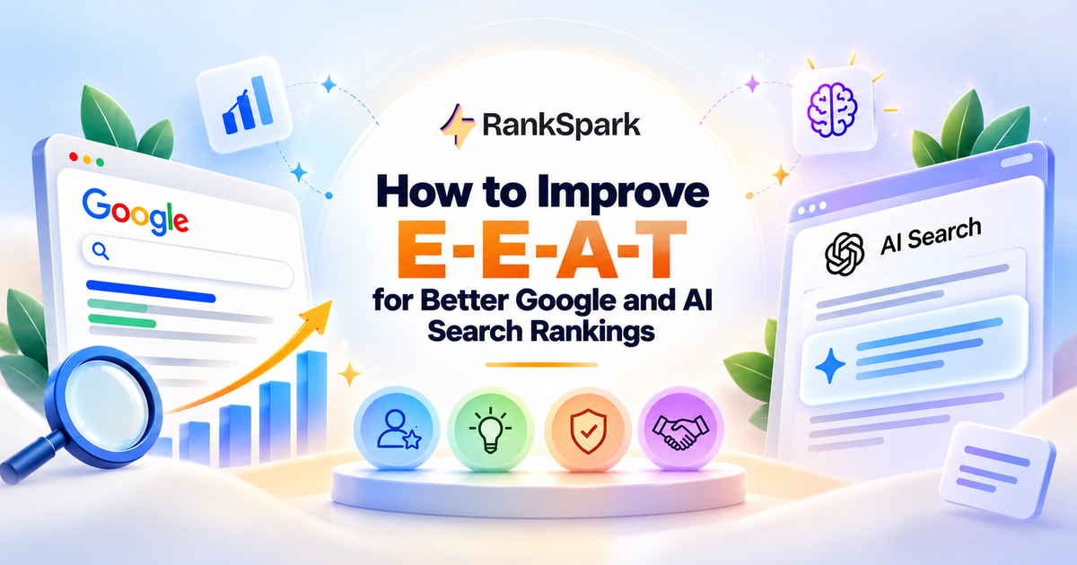 How to improve E-E-A-T for better Google and AI search rankings