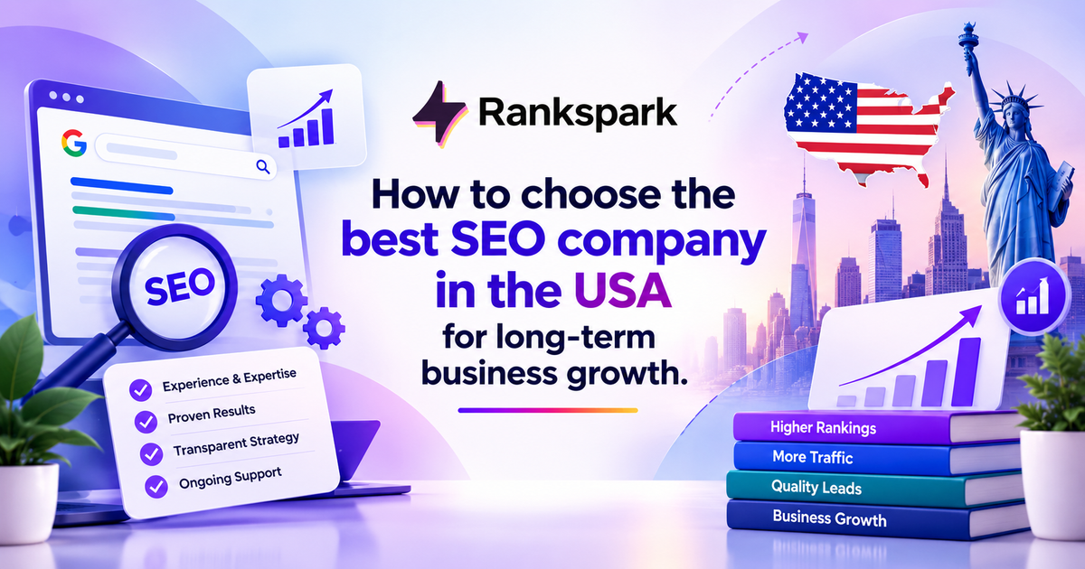 How to choose the best SEO company in the USA for long-term business growth