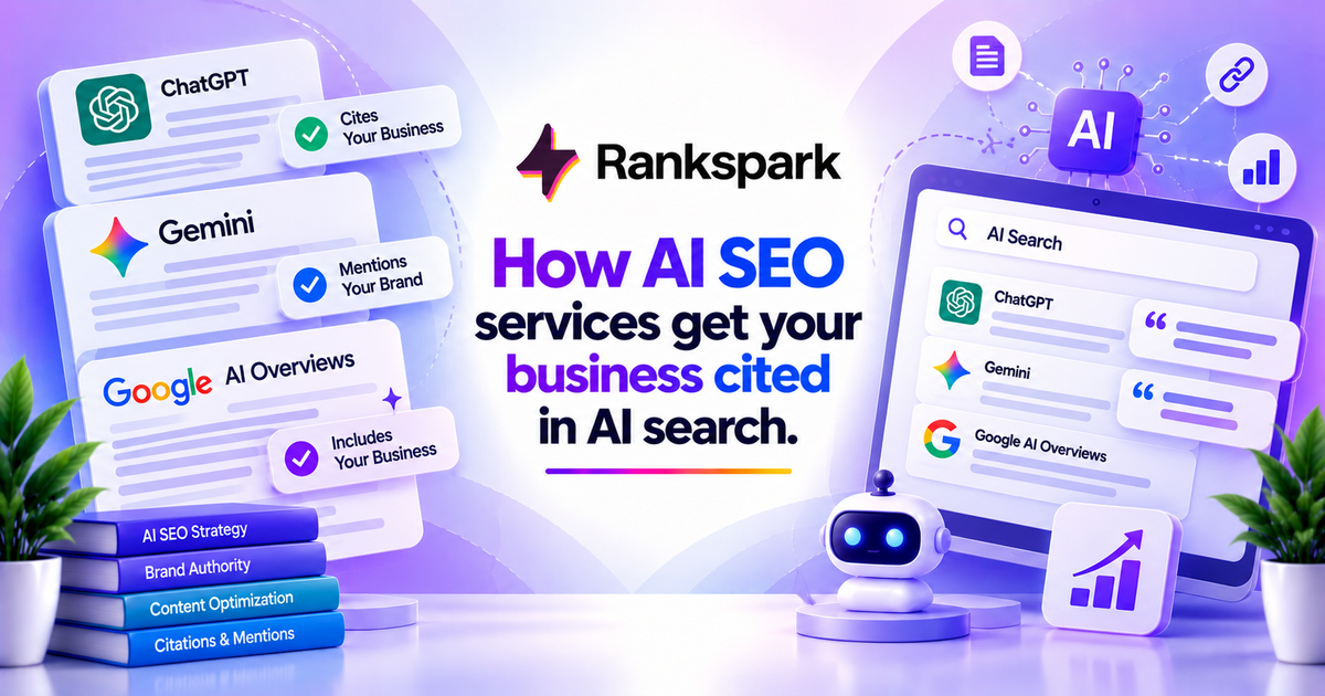 How AI SEO services get your business cited in AI search