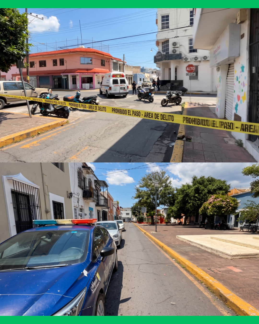¡ADULTO MAYOR PIERDE LA VID4 EN PLENO CENTRO DE TEPIC! IBA EN SU BICICLETA Y YA NO LLEGÓ A CASA