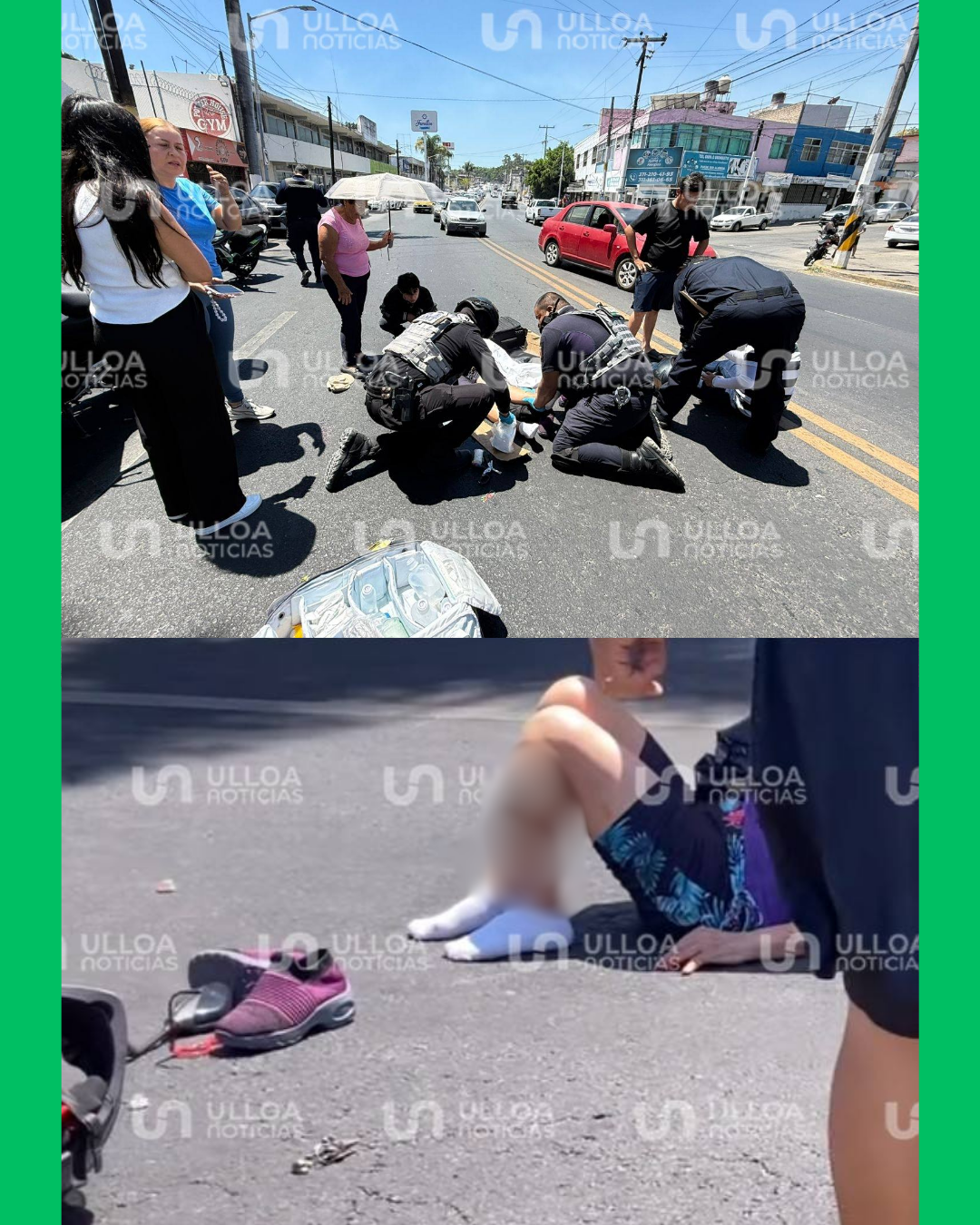 馃毃鈿狅笍 MUJER DE LA TERCERA EDAD RESULTA LESIONADA TRAS SER IMPACTADA POR MOTOCICLISTA EN TEPIC