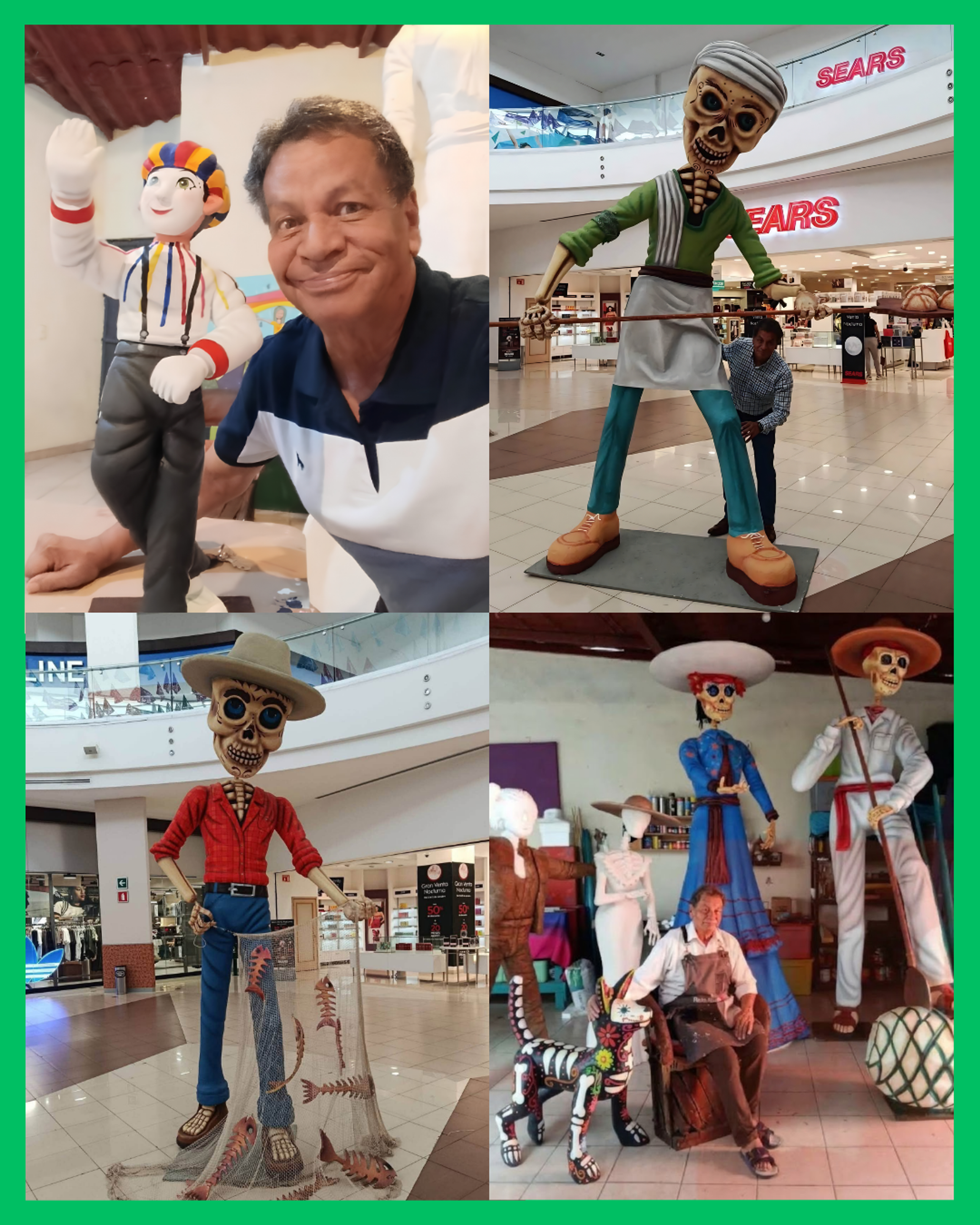 NAYARITA SORPRENDE CON SUS CREACIONES DE CATRINES EN TEPIC