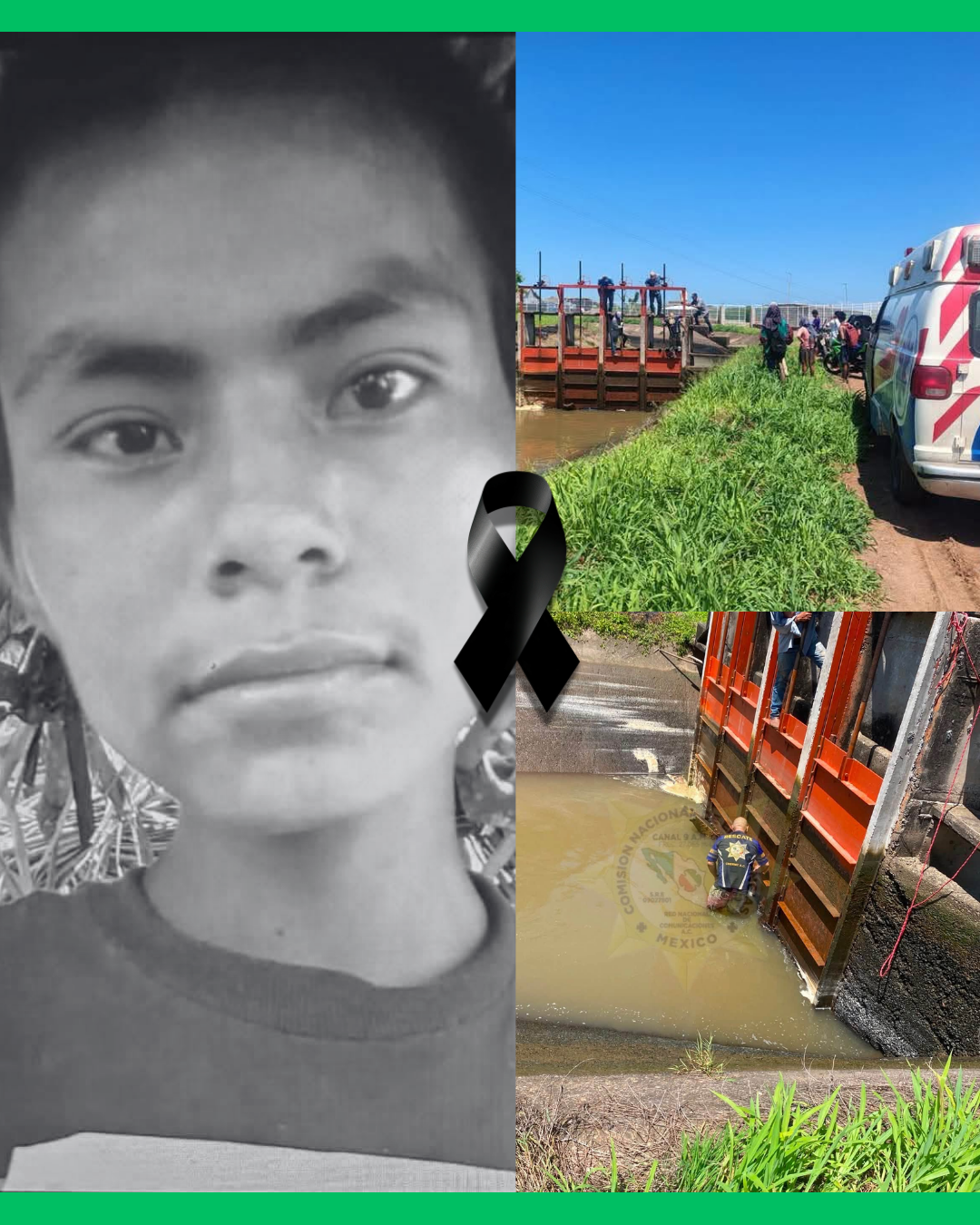 🚨 SE LOCALIZA SIN VIDA A MENOR DESAPARECIDO EN EL CANAL DEL TIZATE