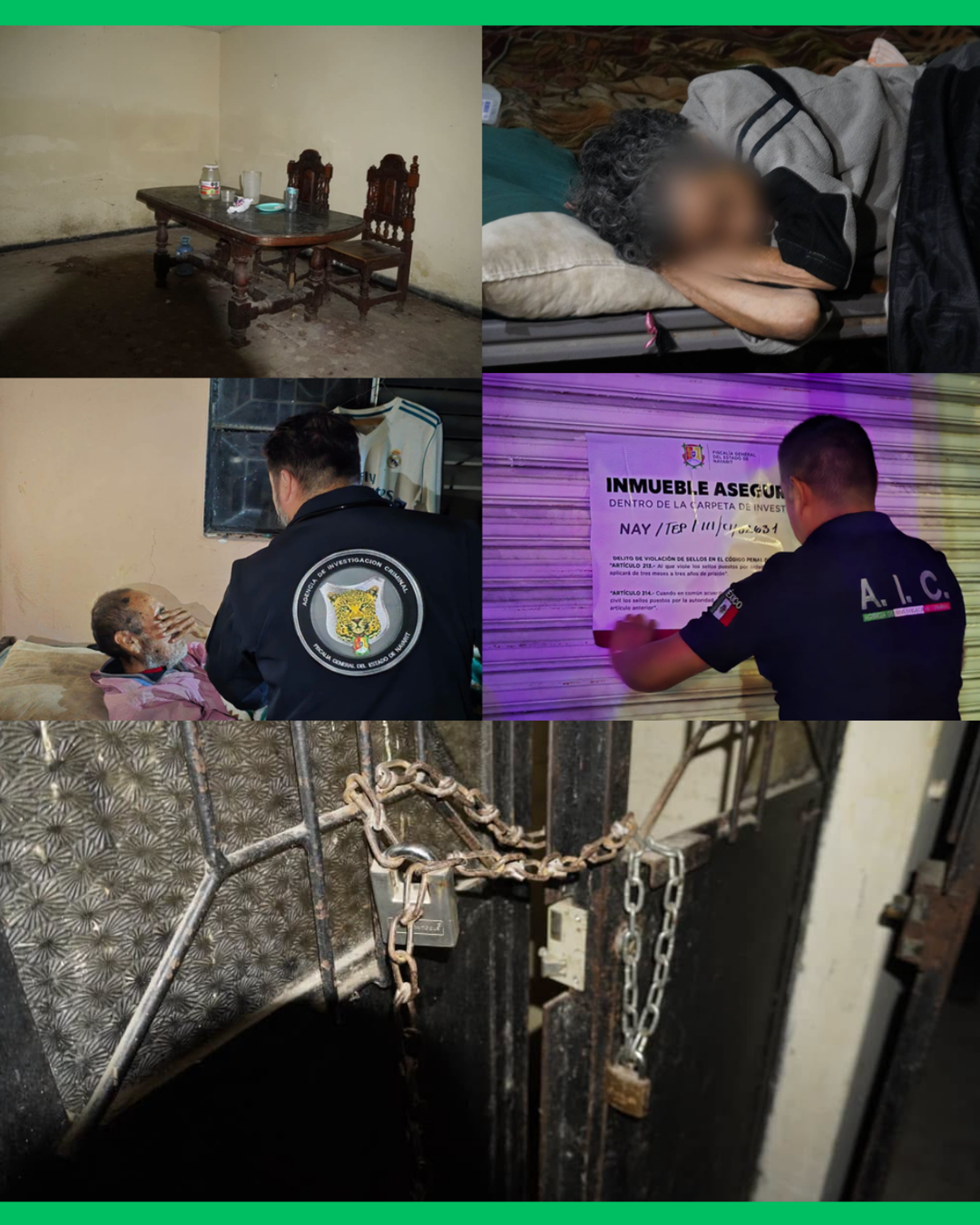 🚨🏠 ¡FISCALÍA INTERVIENE TRAS DENUNCIA POR ABANDONO DE DOS ADULTOS MAYORES EN TEPIC! ⚠️