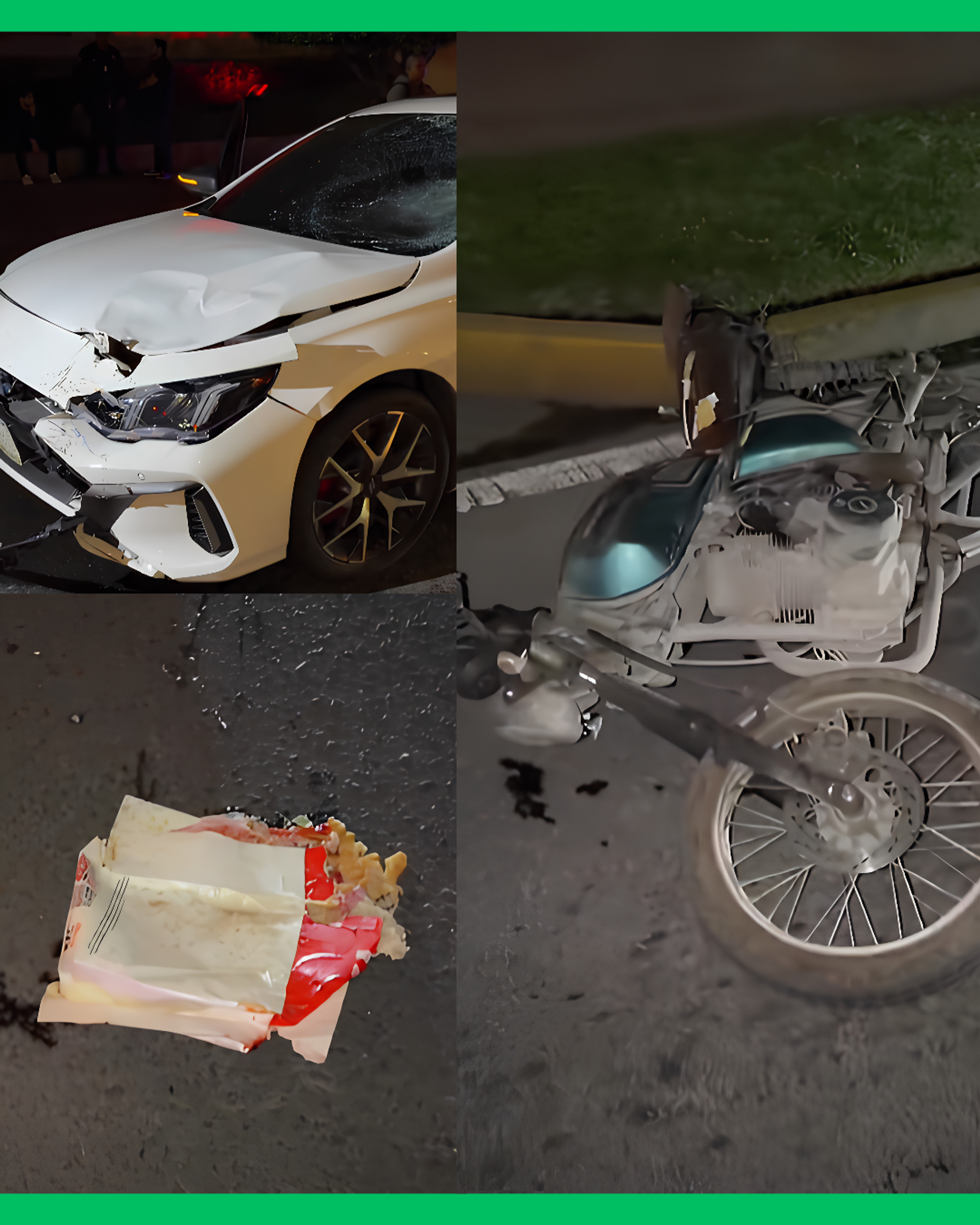 TRABAJADOR DE KFC SALIÓ CON CENA PARA SU NOVIA Y TERMINÓ ATROPELLADO EN LA AV. INSURGENTES