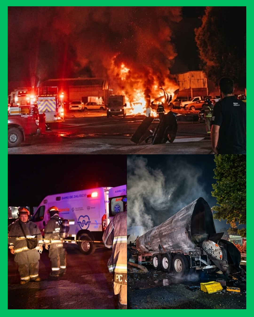 ¡EXPLOSIÓN DE PIPA DEJA CUATRO PERSONAS SIN V1DA EN TLAQUEPAQUE!