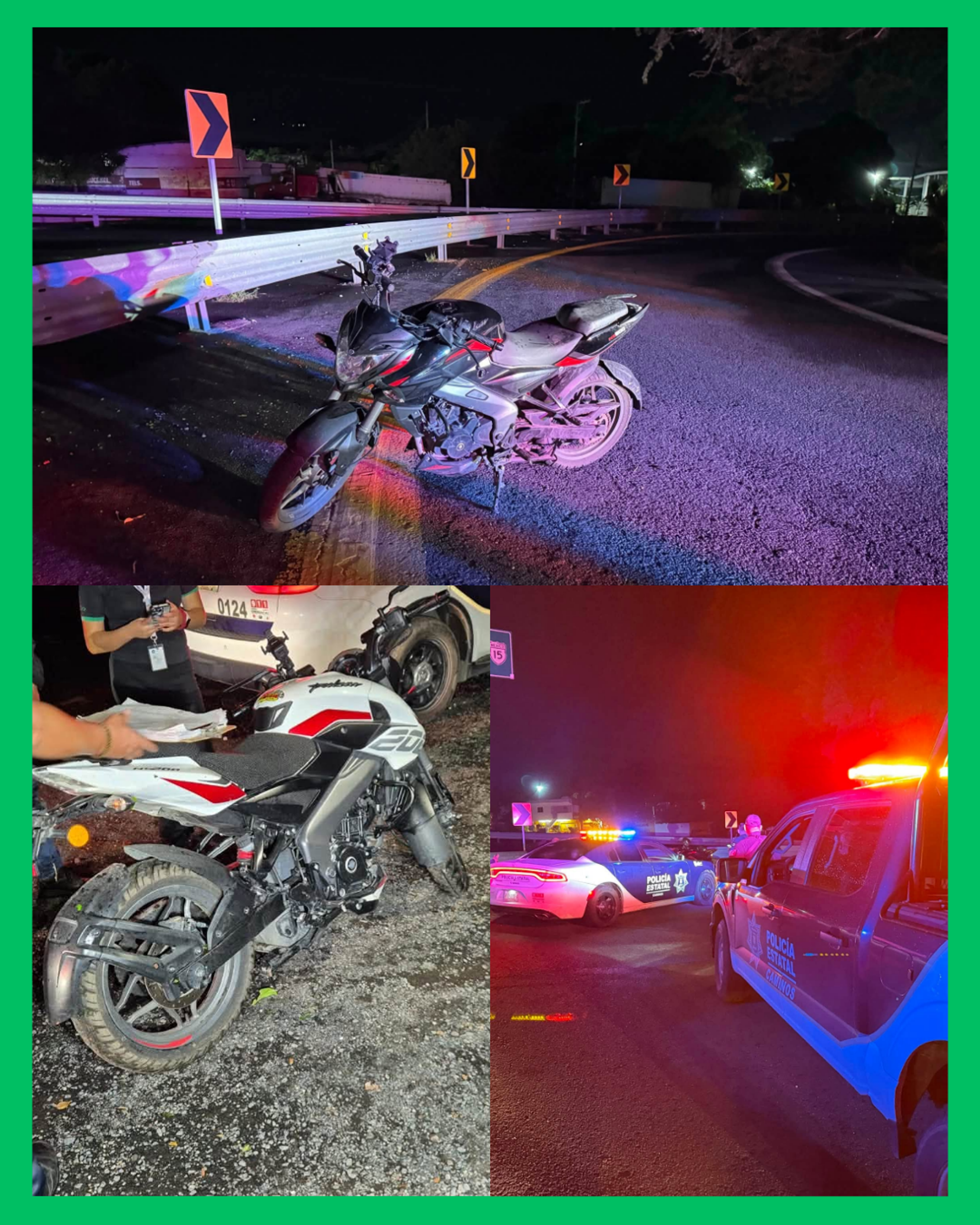  ¡LOCALIZAN MOTO ROBADA DE PLAZA FÓRUM EN LA CARRETERA TEPIC-MAZATLÁN! 