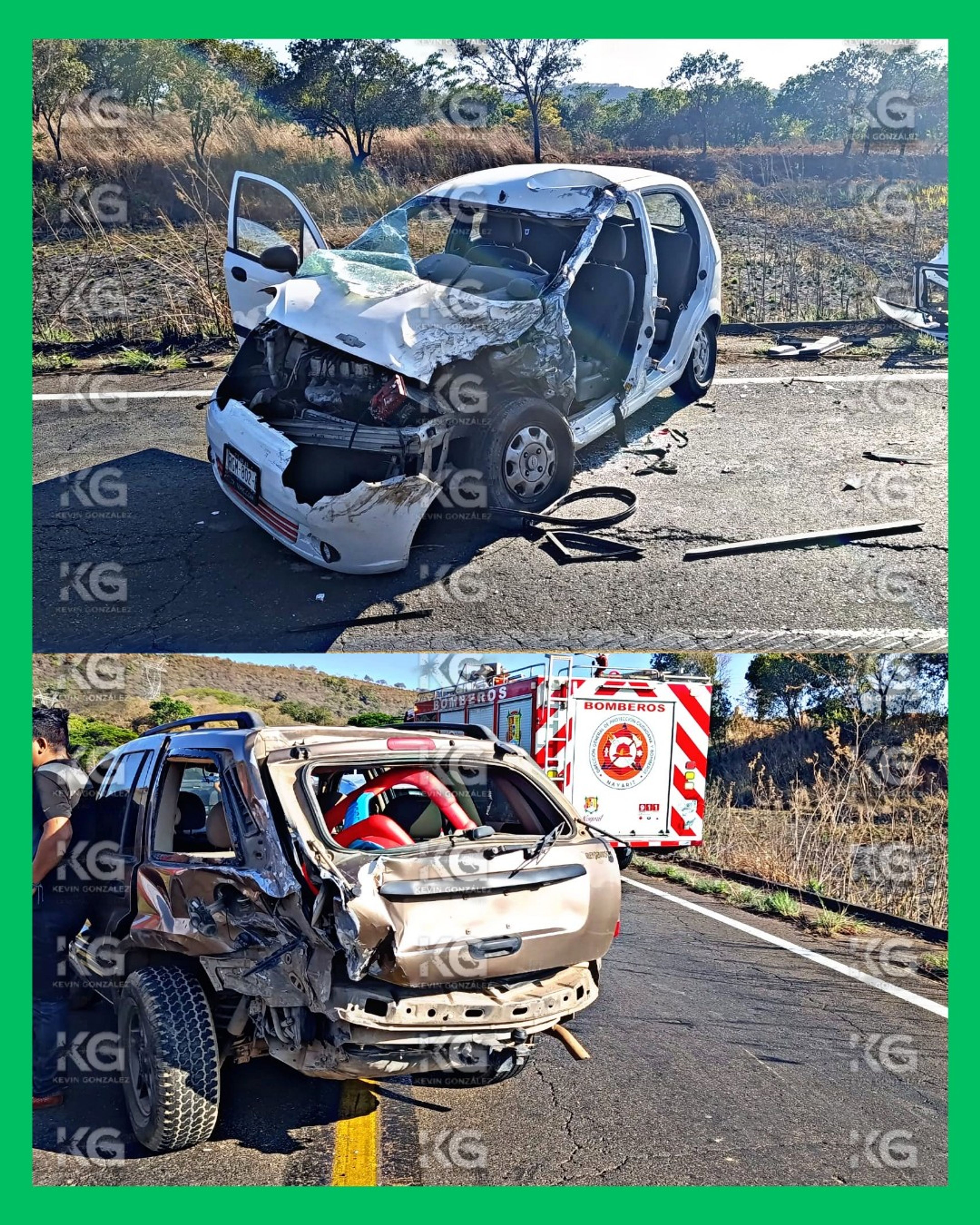 CONDUCTOR EBRIO PROVOCA FUERTE ACCIDENTE EN LA CARRETERA TEPIC–AGUAMILPA