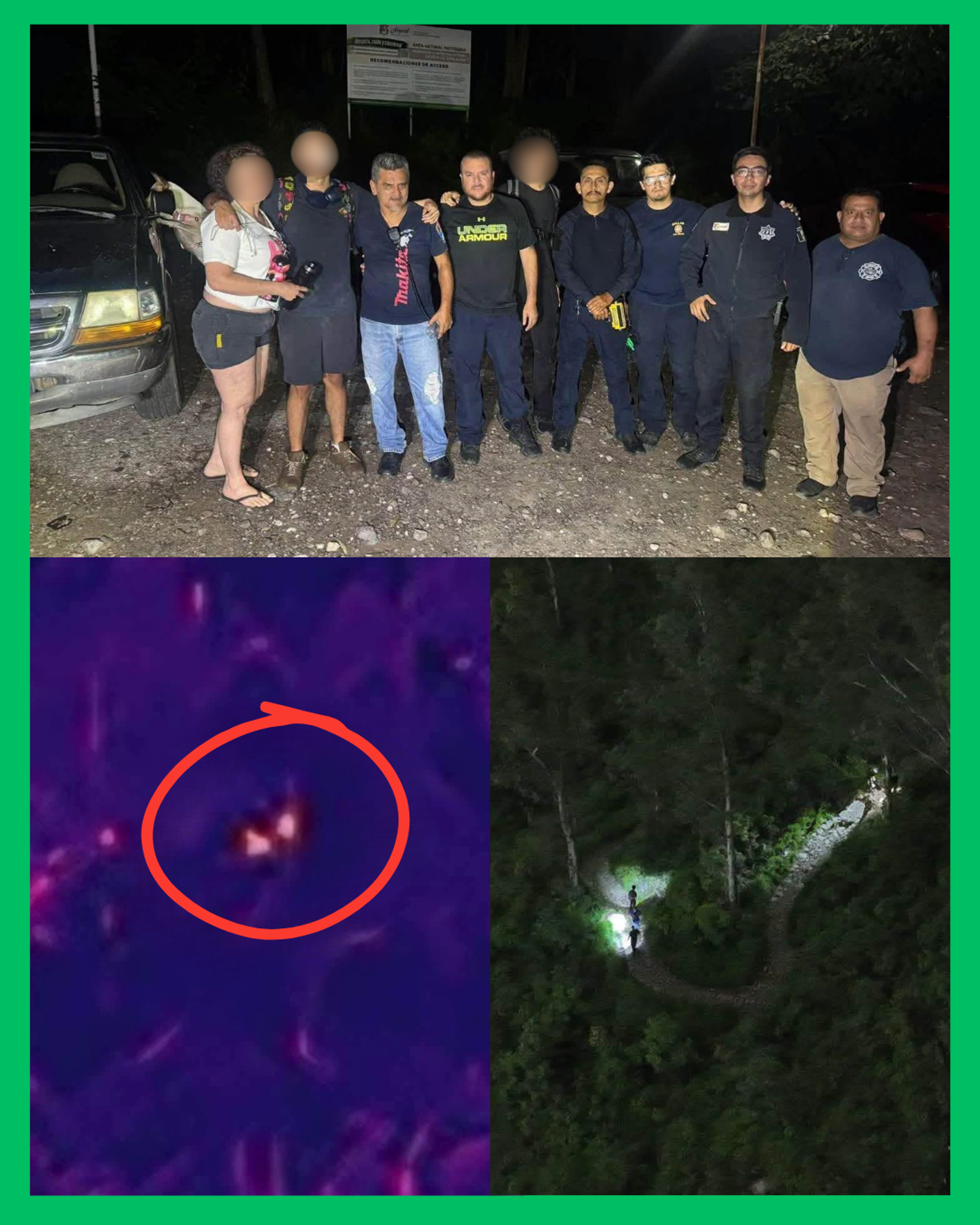  ¡HOMBRE Y SU MASCOTA SON RESCATADOS TRAS EXTRAVIARSE EN EL CERRO DE SAN JUAN!