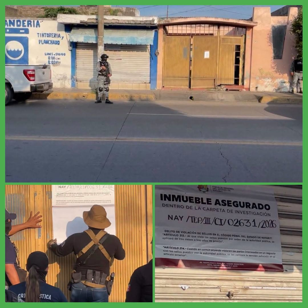 CATEAN DOMICILIO EN EL CENTRO DE TEPIC POR CASO DE DOS ADULTOS MAYORES