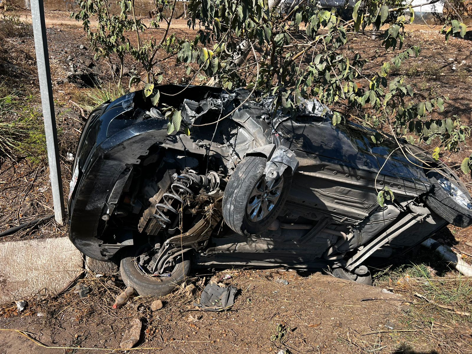 ACCIDENTE EN AUTOPISTA