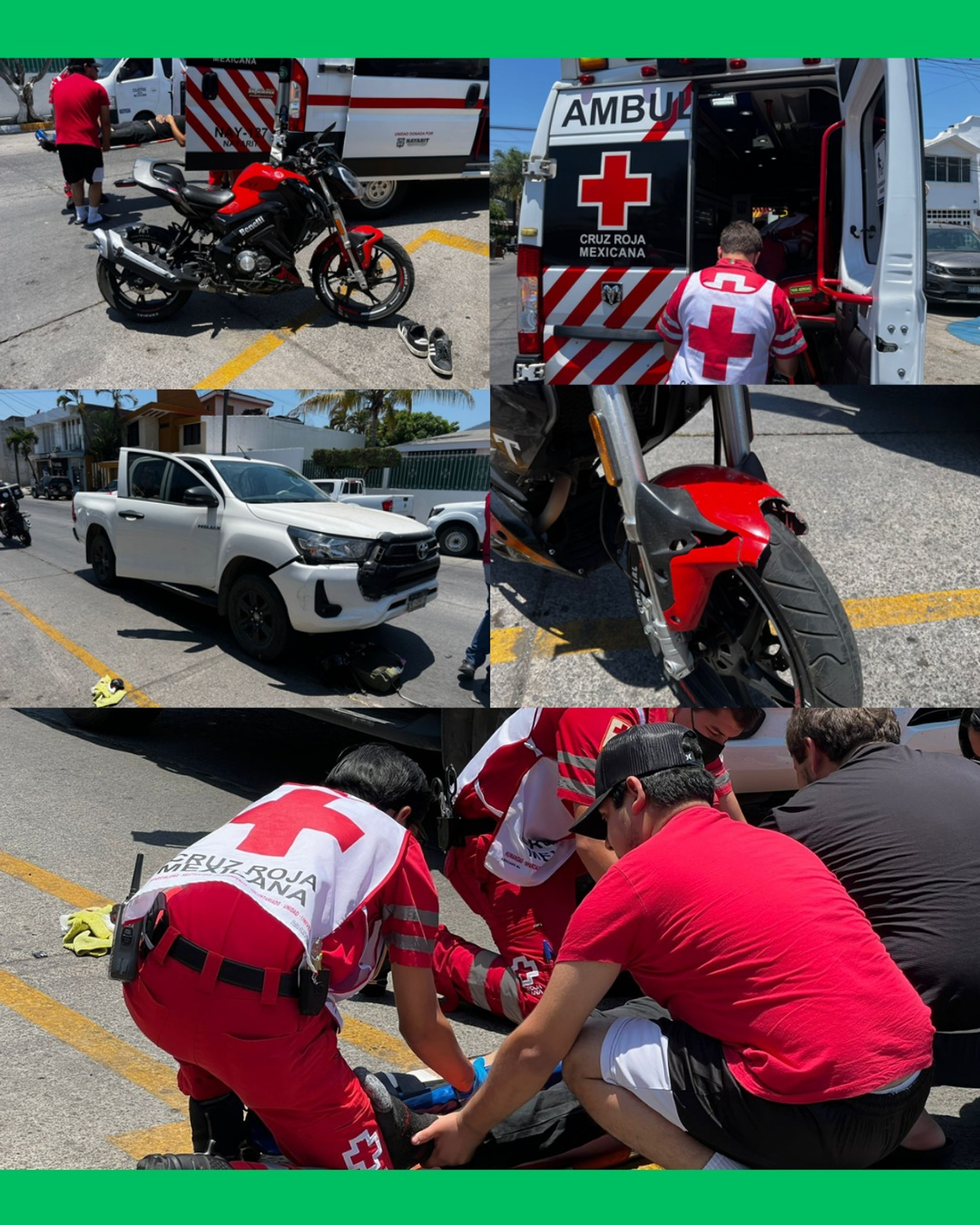 🚨🏍️ MOTOCICLISTA TERMINA CON AMP*T4C1ÓN PARCIAL TRAS BRUTAL PERCANCE EN CIUDAD DEL VALLE 🏍️🚨