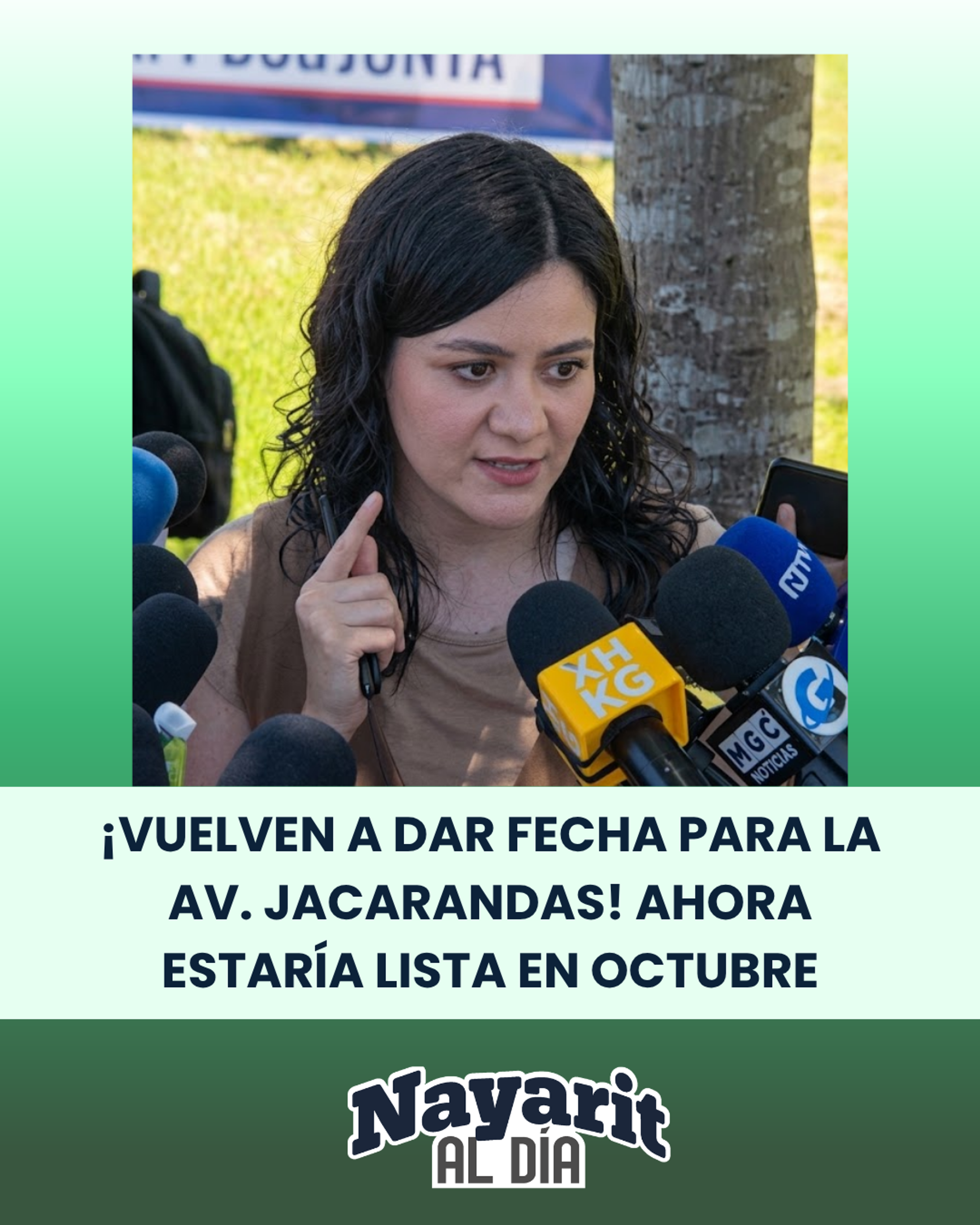 🚧 ¡VUELVEN A DAR FECHA PARA LA AV. JACARANDAS! AHORA ESTARÍA LISTA EN OCTUBRE ⚠️