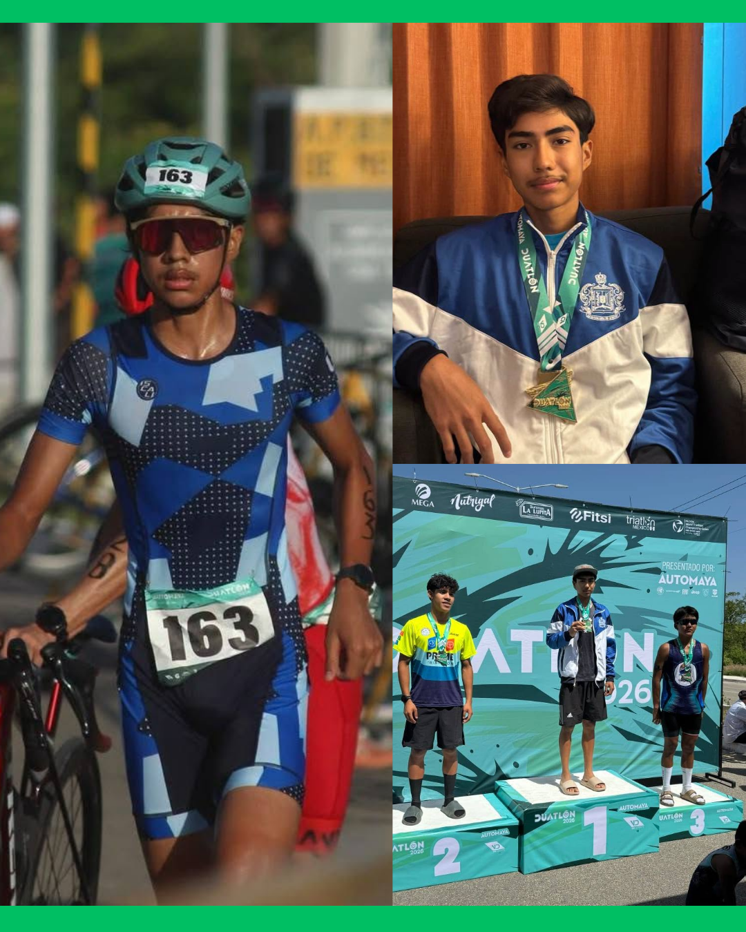 🏆🥇 ¡NAYARITA SE CORONA CAMPEÓN NACIONAL DE DUATLÓN Y CLASIFICA AL MUNDIAL!