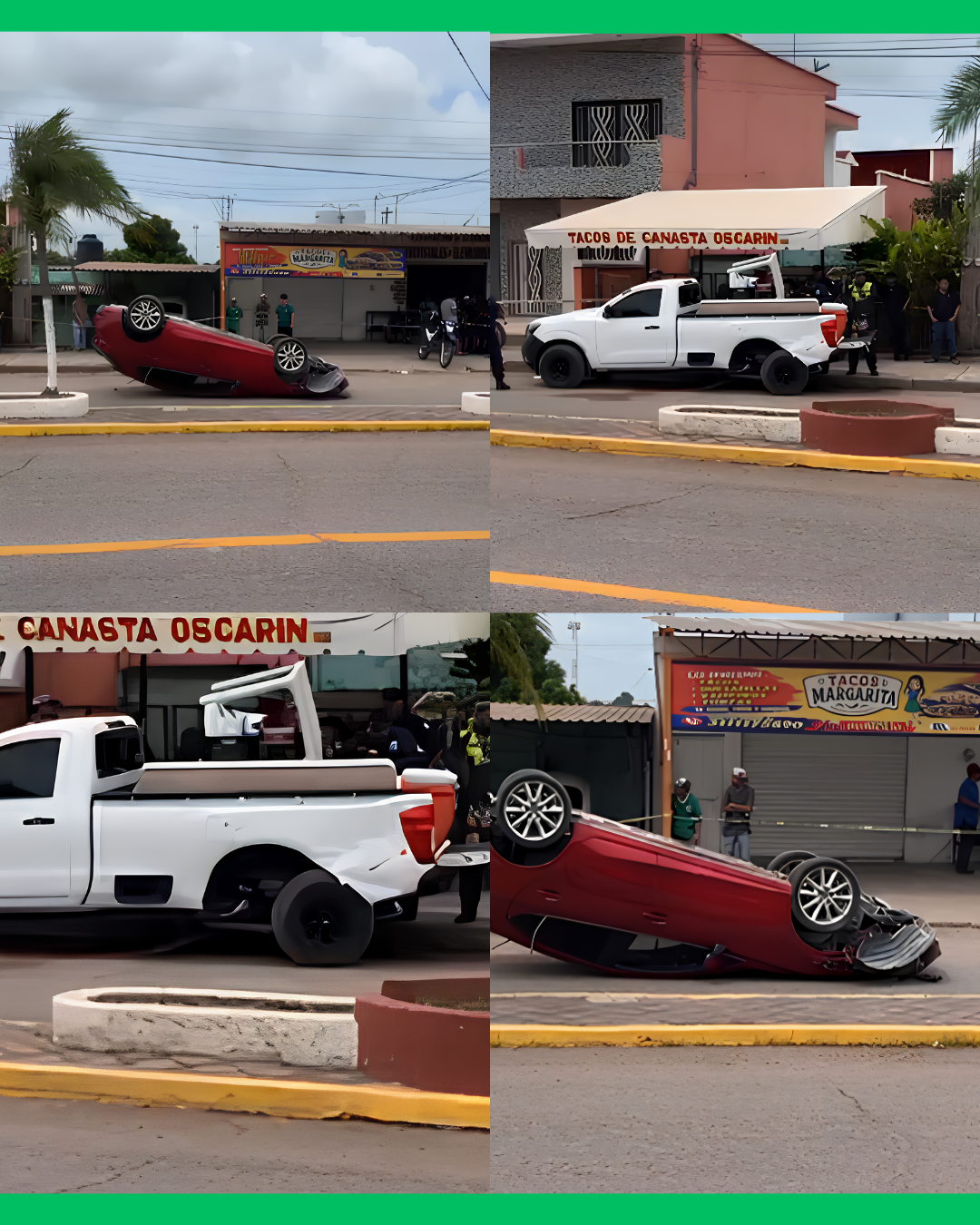 🚨 AUTO SE IMPACTA CONTRA CAMIONETA ESTACIONADA SOBRE EL BLVR JUÁREZ, EN RUIZ