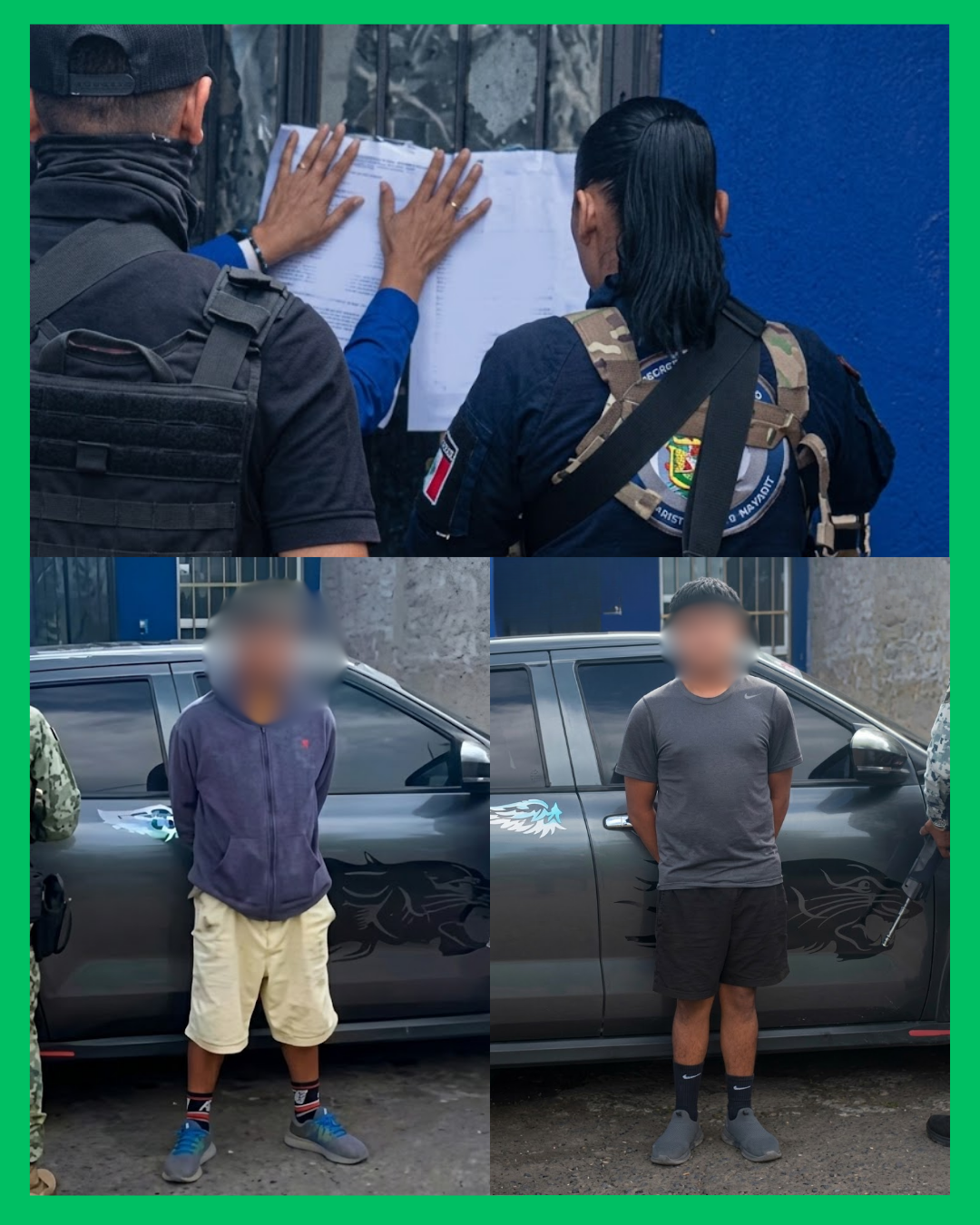CATEO EN VISTAS DE LA CANTERA TERMINA CON 2 DETENIDOS Y VARIOS ASEGURAMIENTOS