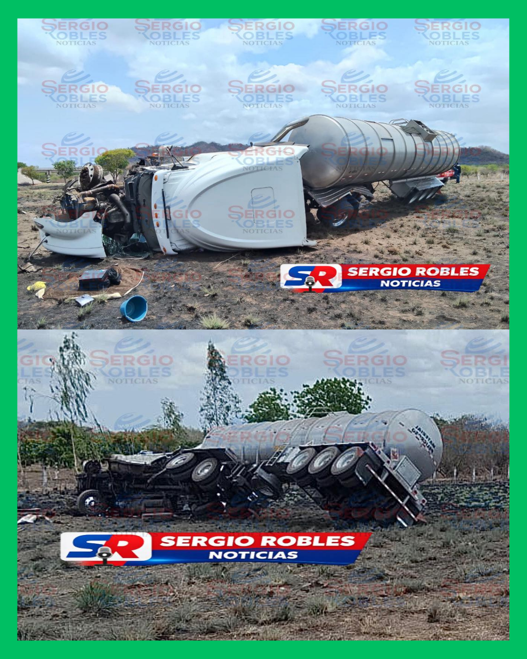 🚨⚠️ ¡SE QUEDA DORMIDO Y VUELCA PIPA EN LA TEPIC-MAZATLÁN! EL ACCIDENTE PUDO TERMINAR EN TRAGEDIA