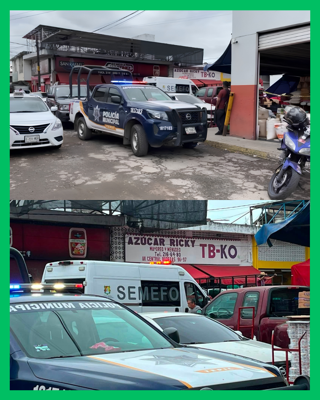 🚨🕊️ ¡ADULTO MAYOR ES LOCALIZADO SIN SIGNOS VITALES EN EL MERCADO DE ABASTOS DE TEPIC!