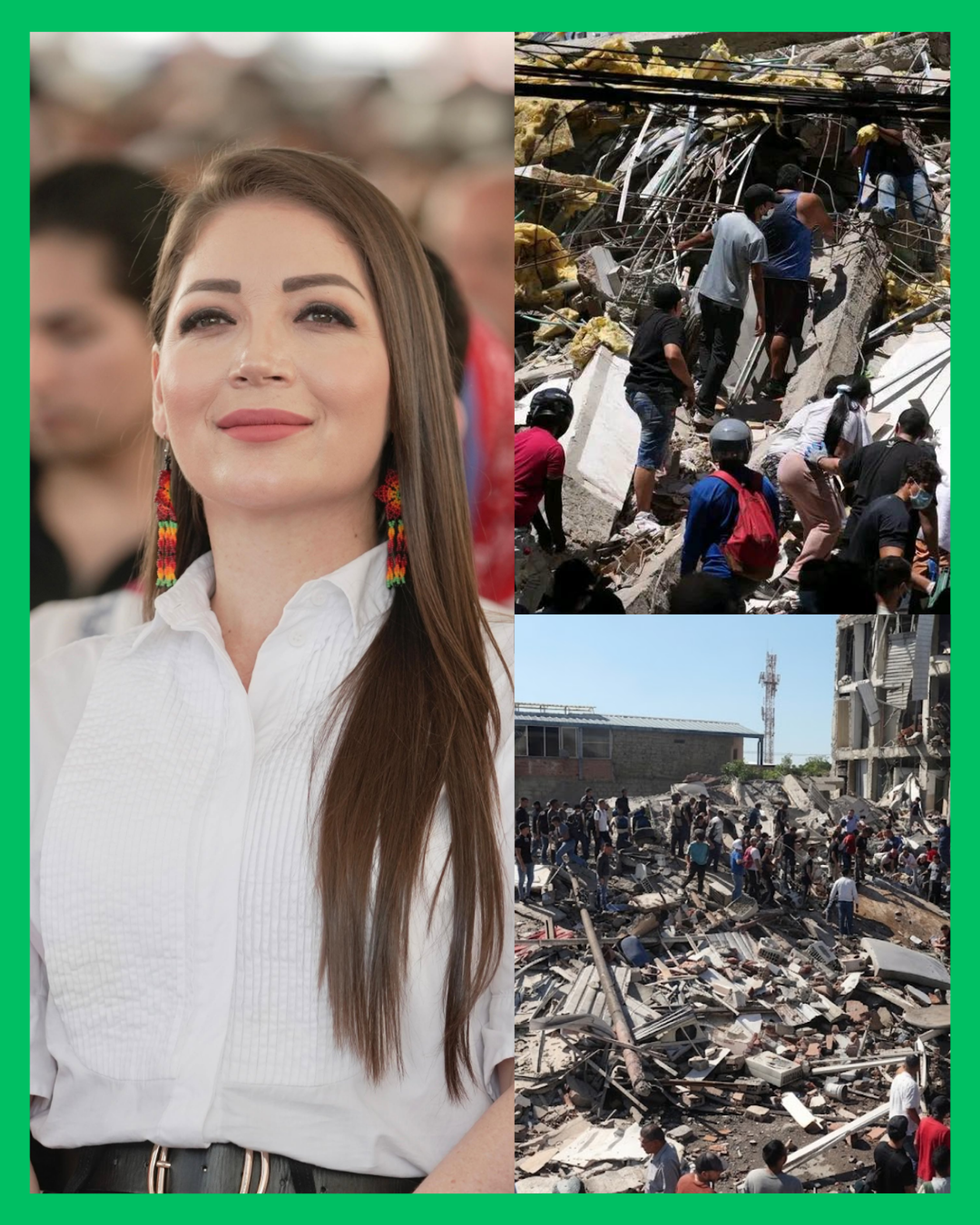 JASMIN BUGARIN BRINDA APOYO A NAYARITAS EN BOGOTÁ TRAS SISMO EN COLOMBIA 