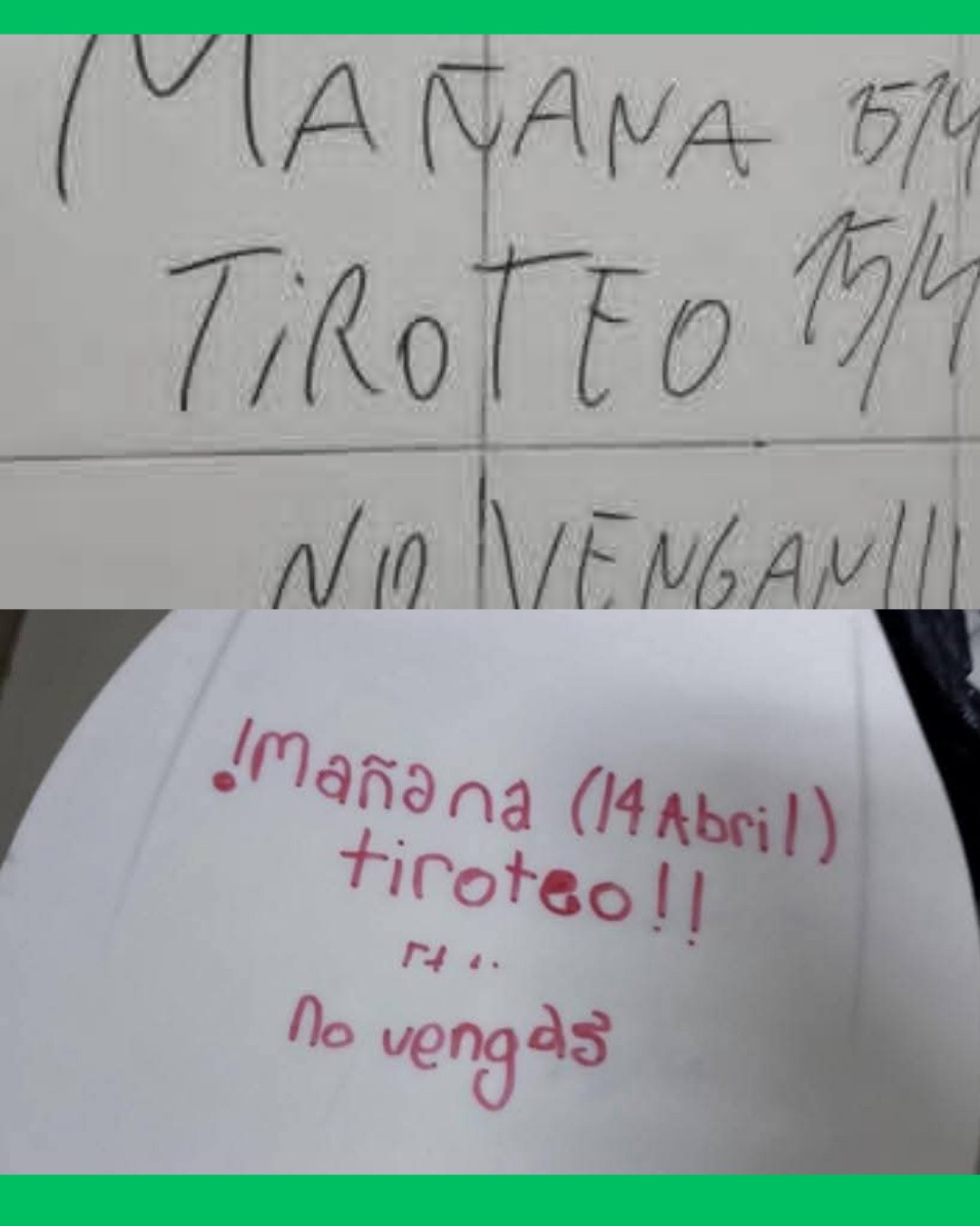 VAN 9 REPORTES DE AMENAZAS DE TIROTEOS EN ESCUELAS DE NAYARIT