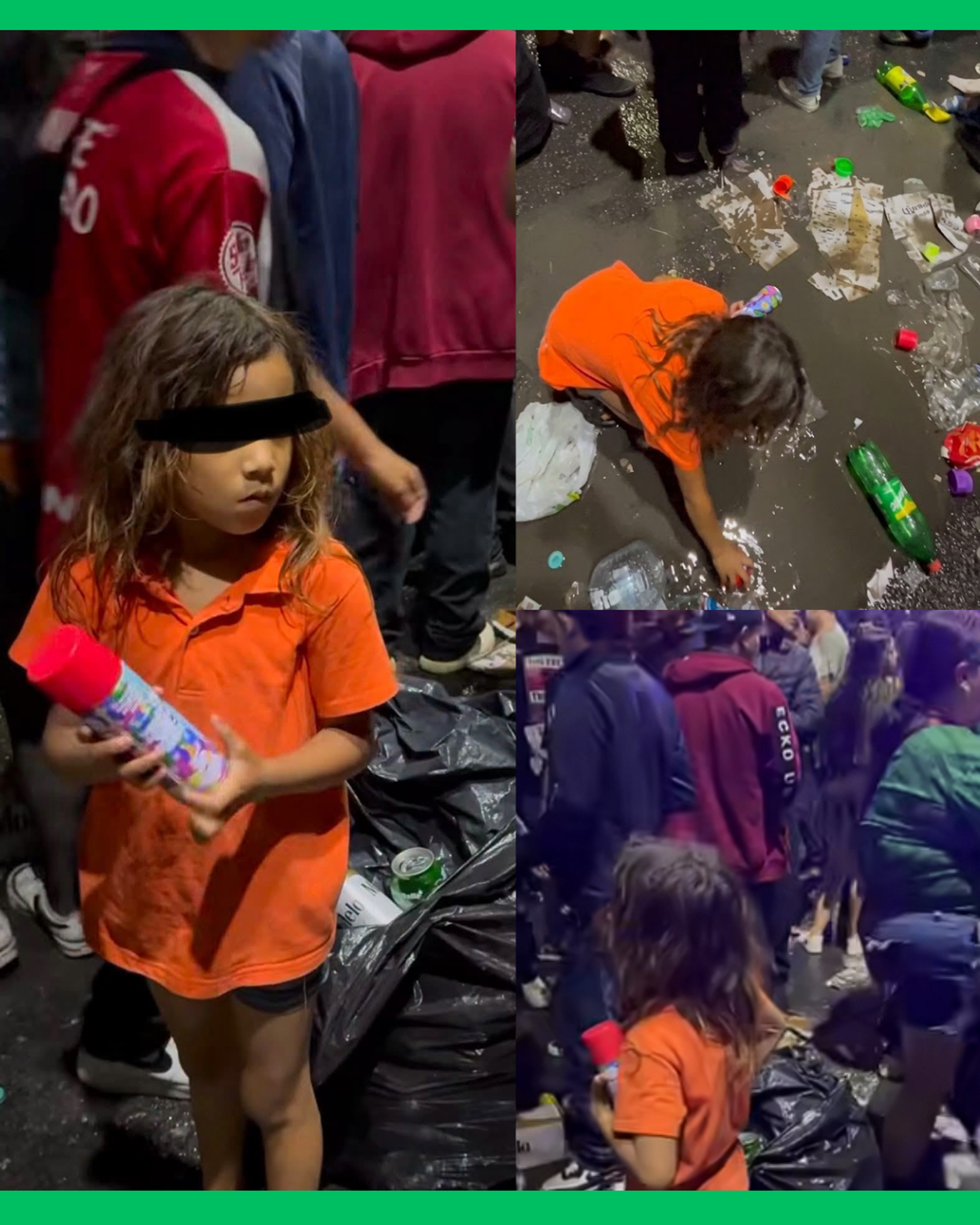 😔 ¡UNA NIÑA RECOGÍA LA BASURA EN EL ÁNGEL DE TEPIC Y NADIE LO NOTÓ!
