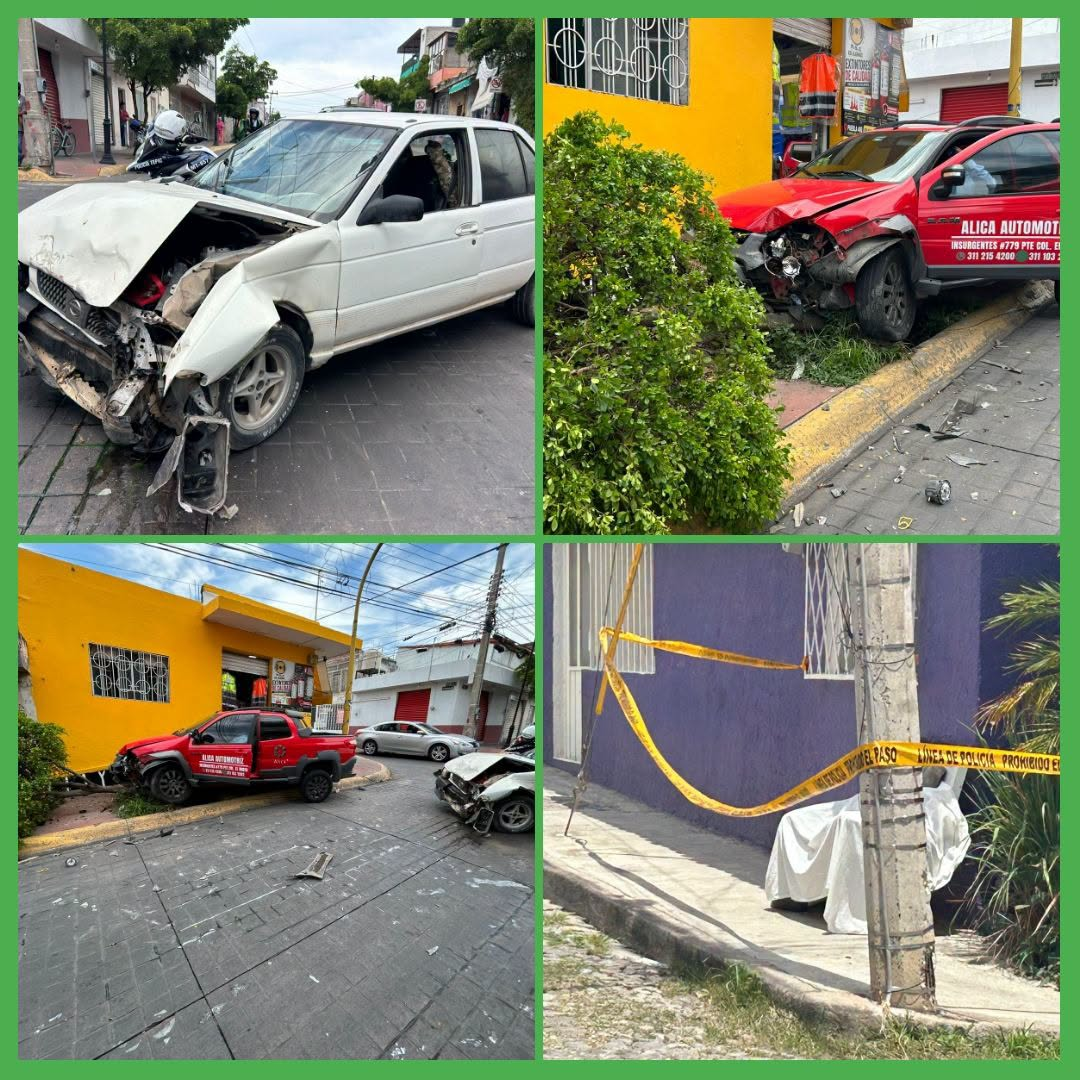 CHOQUE ENTRE NISSAN TSURU Y RAM DE GRUPO ÁLICA EN VICTORIA, MENOR ATENDIDA EN EL LUGAR