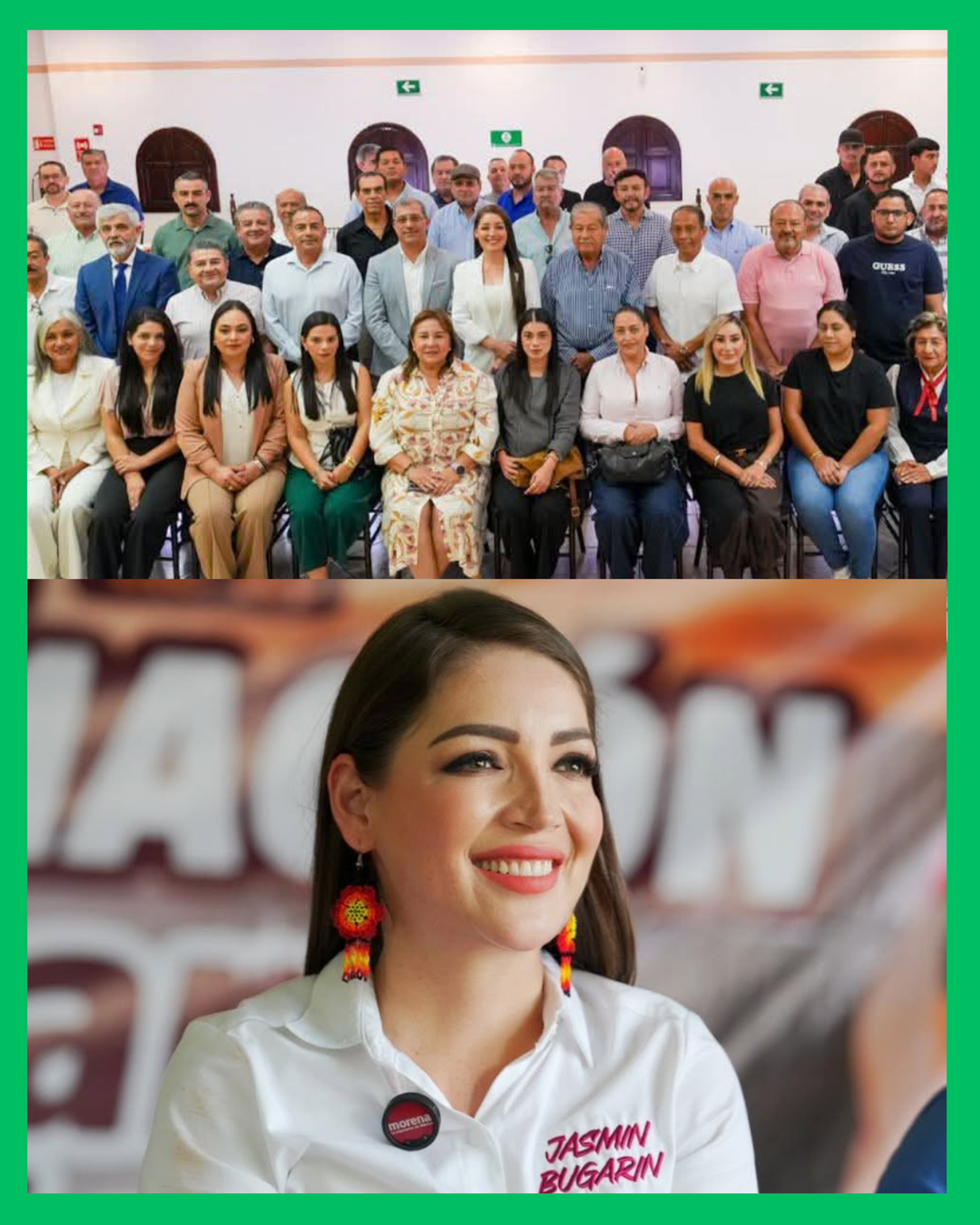 JASMIN BUGARIN REÚNE AL SECTOR EMPRESARIAL PARA HABLAR DEL DESARROLLO ECONÓMICO DE NAYARIT