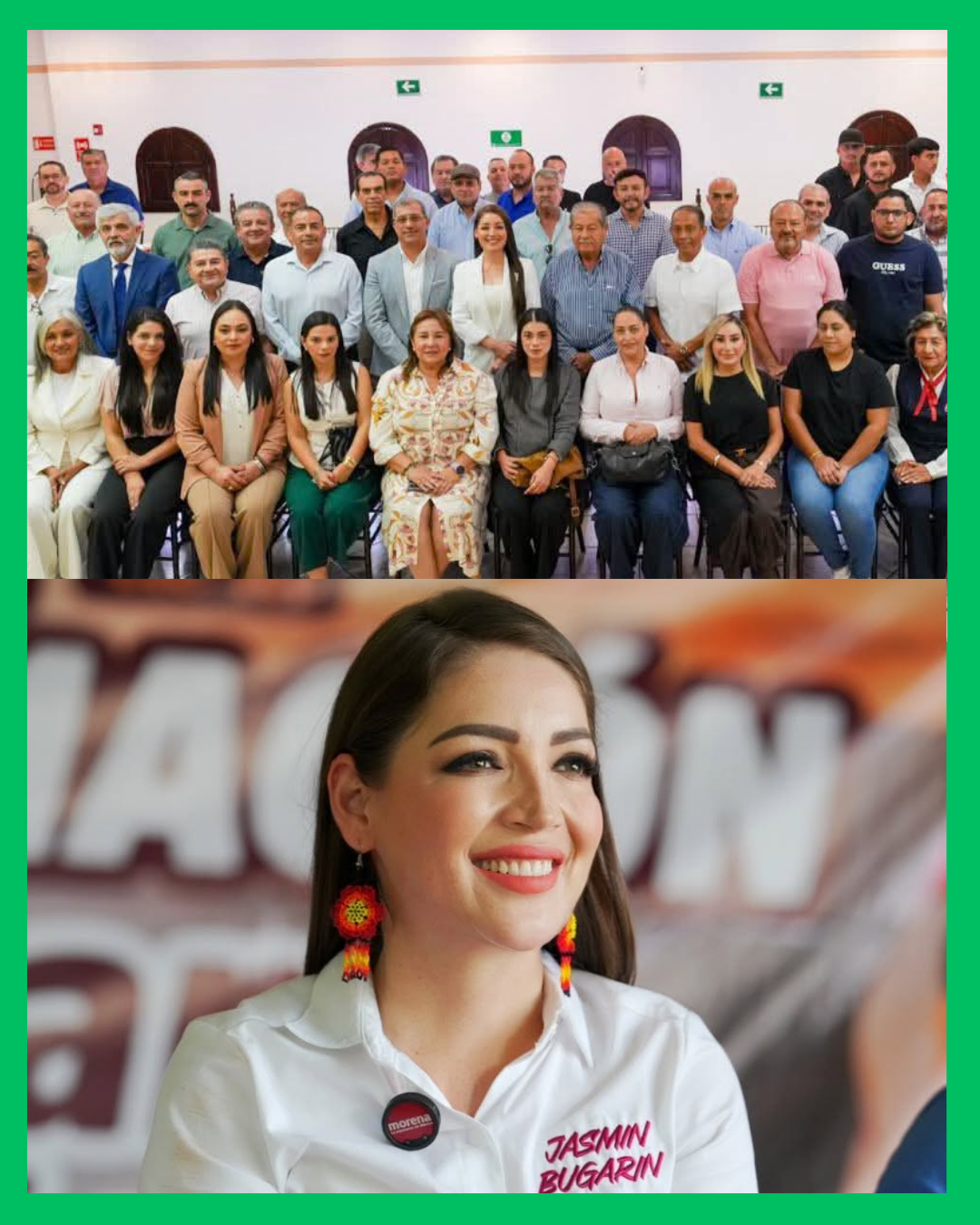 JASMIN BUGARIN REÚNE AL SECTOR EMPRESARIAL PARA HABLAR DEL DESARROLLO ECONÓMICO DE NAYARIT