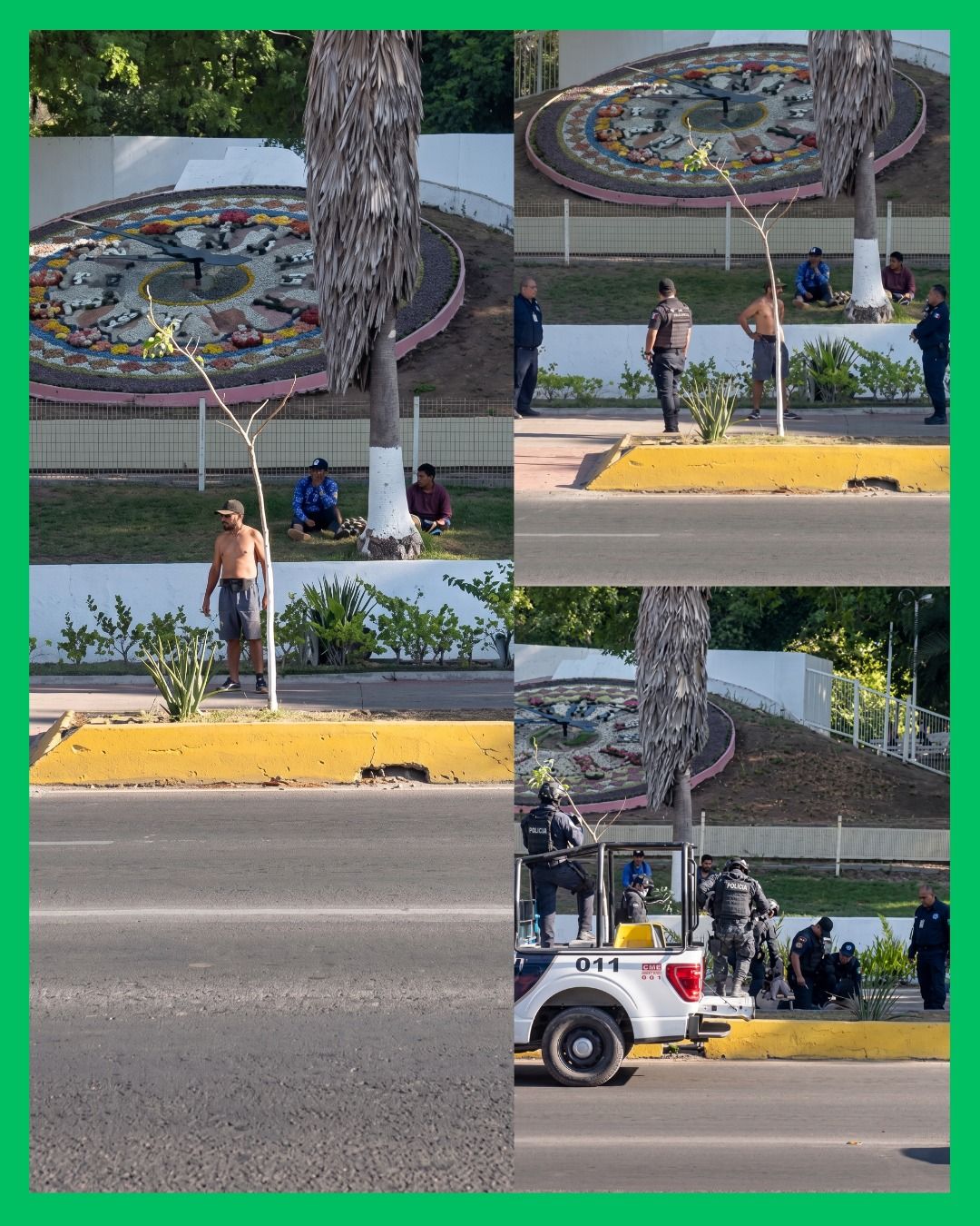 SUJETO ES DETENIDO TRAS BRUT4L AGR3S10N EN EL PARQUE LA LOMA DE TEPIC