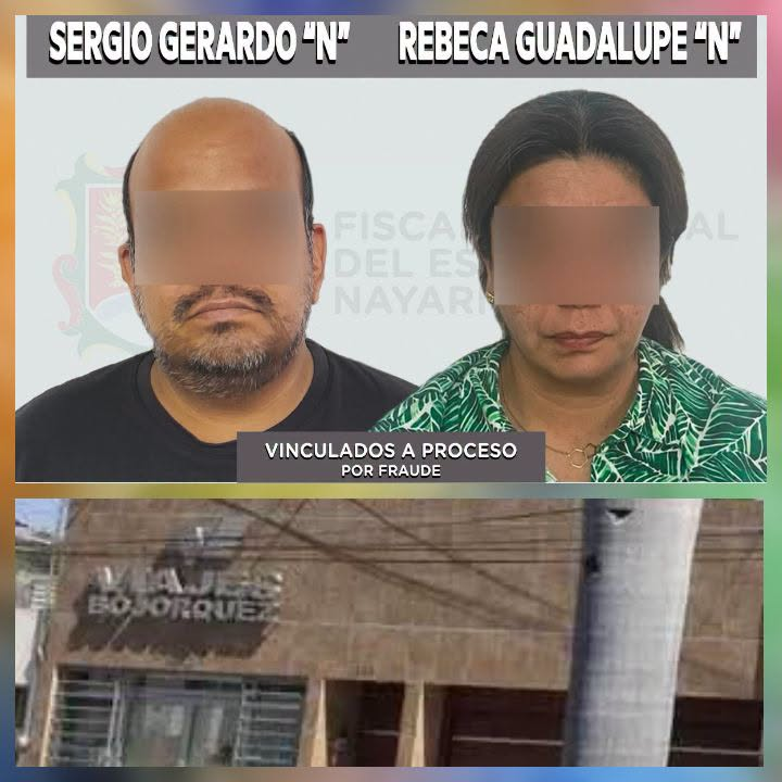 CAEN PRESUNTOS DEFRAUDADORES DE VIAJES; SEGUIRÁN PROCESO EN PRISIÓN