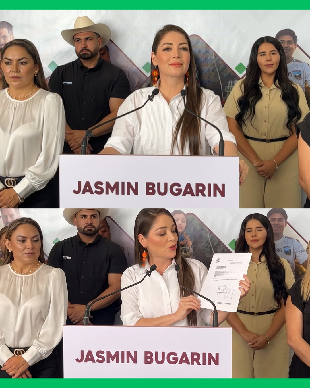 馃毃 JASM脥N BUGAR脥N SE SEPARA DEL SENADO, VA POR LA CANDIDATURA A GOBERNADORA DE NAYARIT