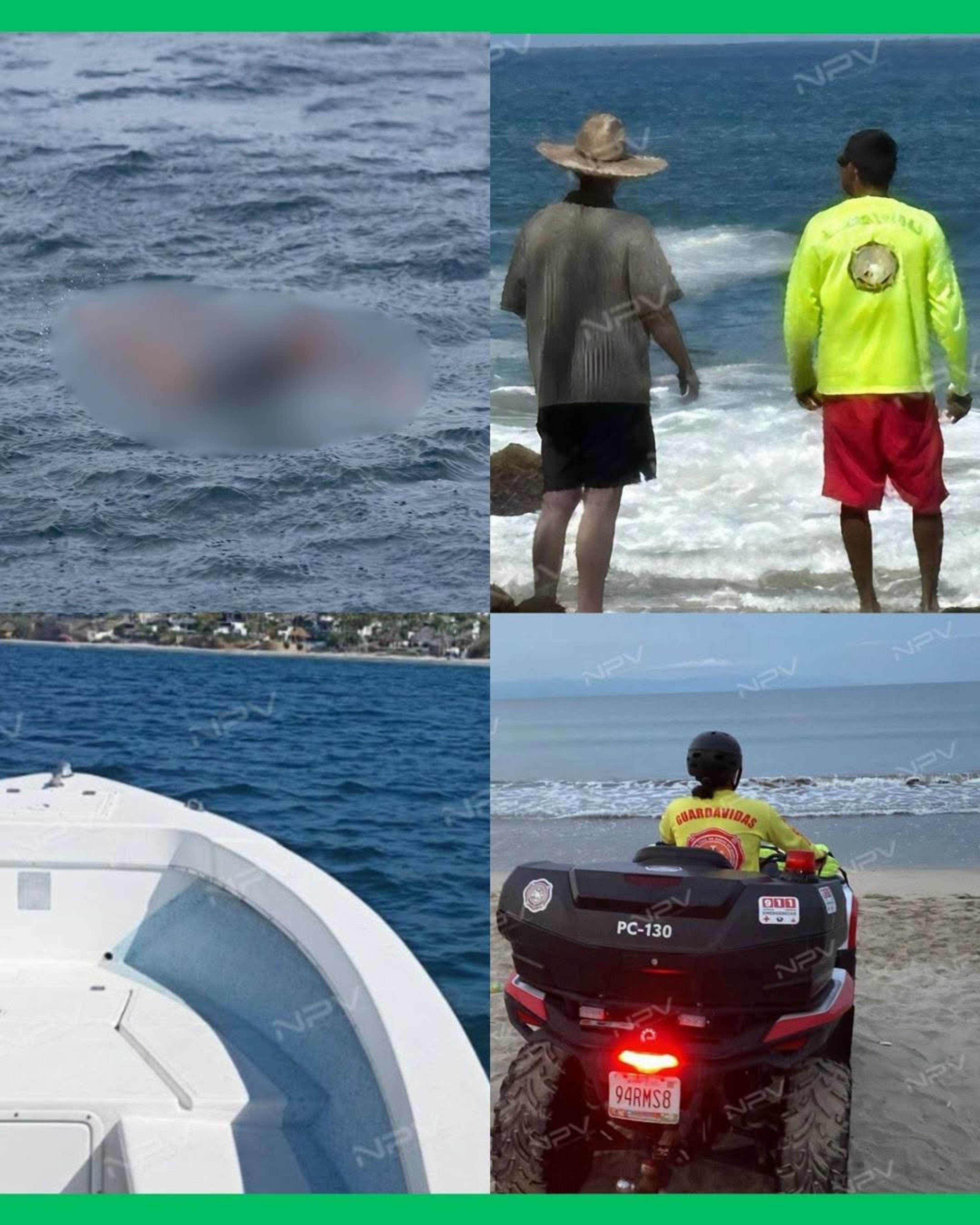  ¡LOCALIZAN EL CU3RPO DE UN HOMBRE FLOTANDO EN PLAYA MAL PASO, EN SAYULITA!