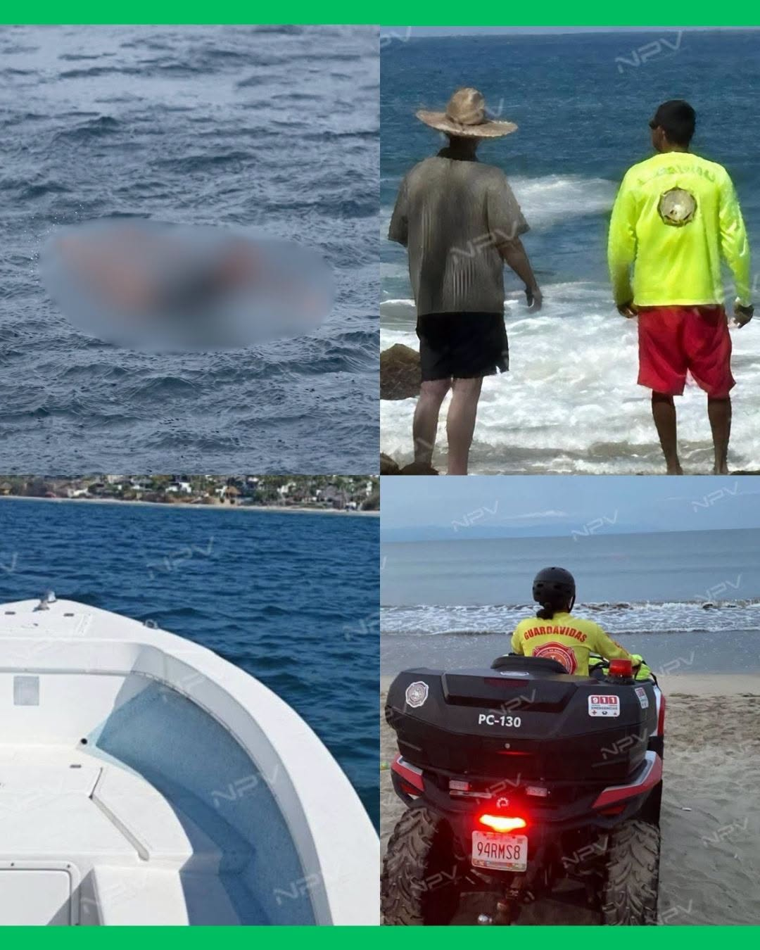 ¡LOCALIZAN EL CU3RPO DE UN HOMBRE FLOTANDO EN PLAYA MAL PASO, EN SAYULITA!