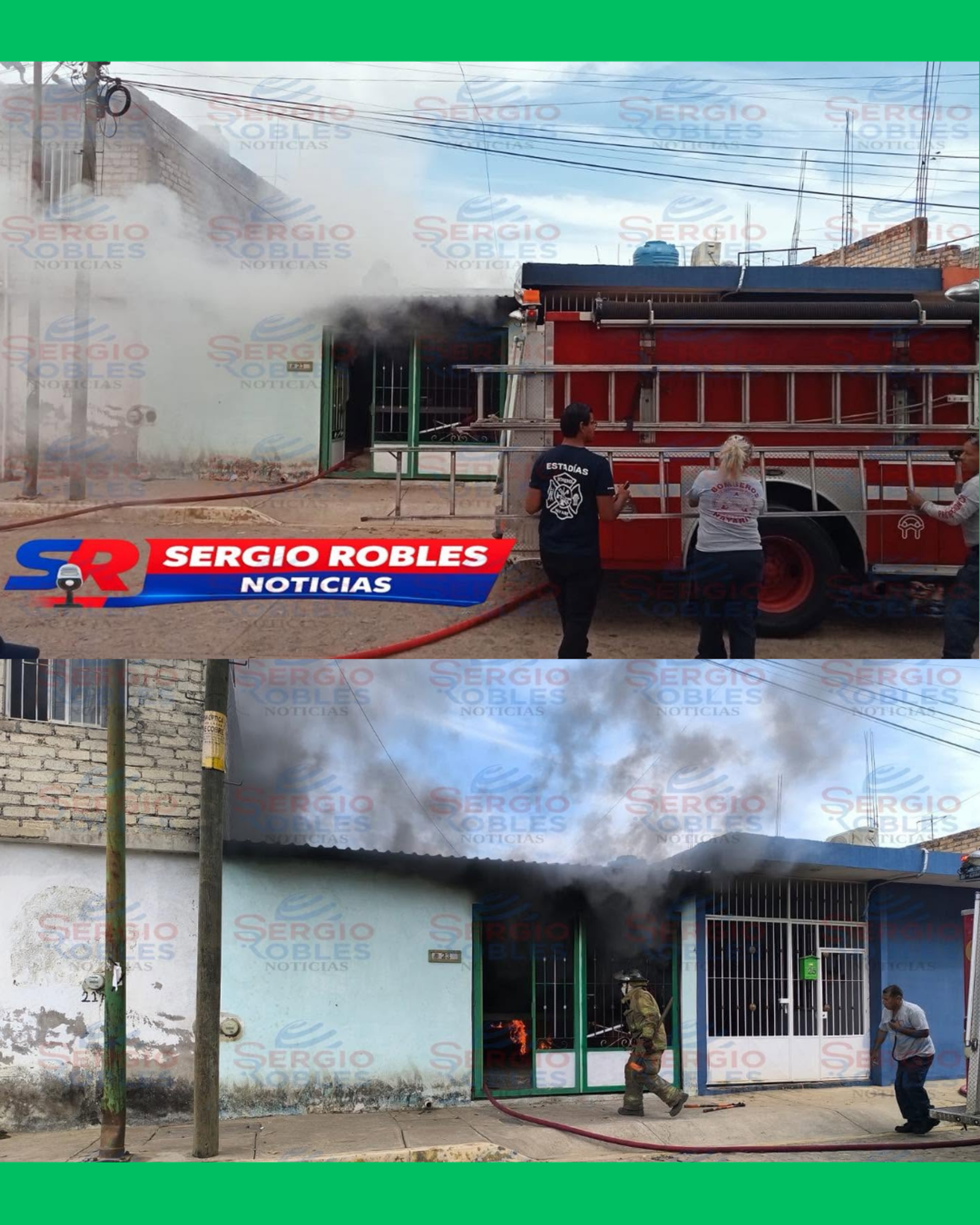 HOMBRE P1ERDE LA V1D4 TRAS INCENDIO EN SU VIVIENDA EN LA CANTERA