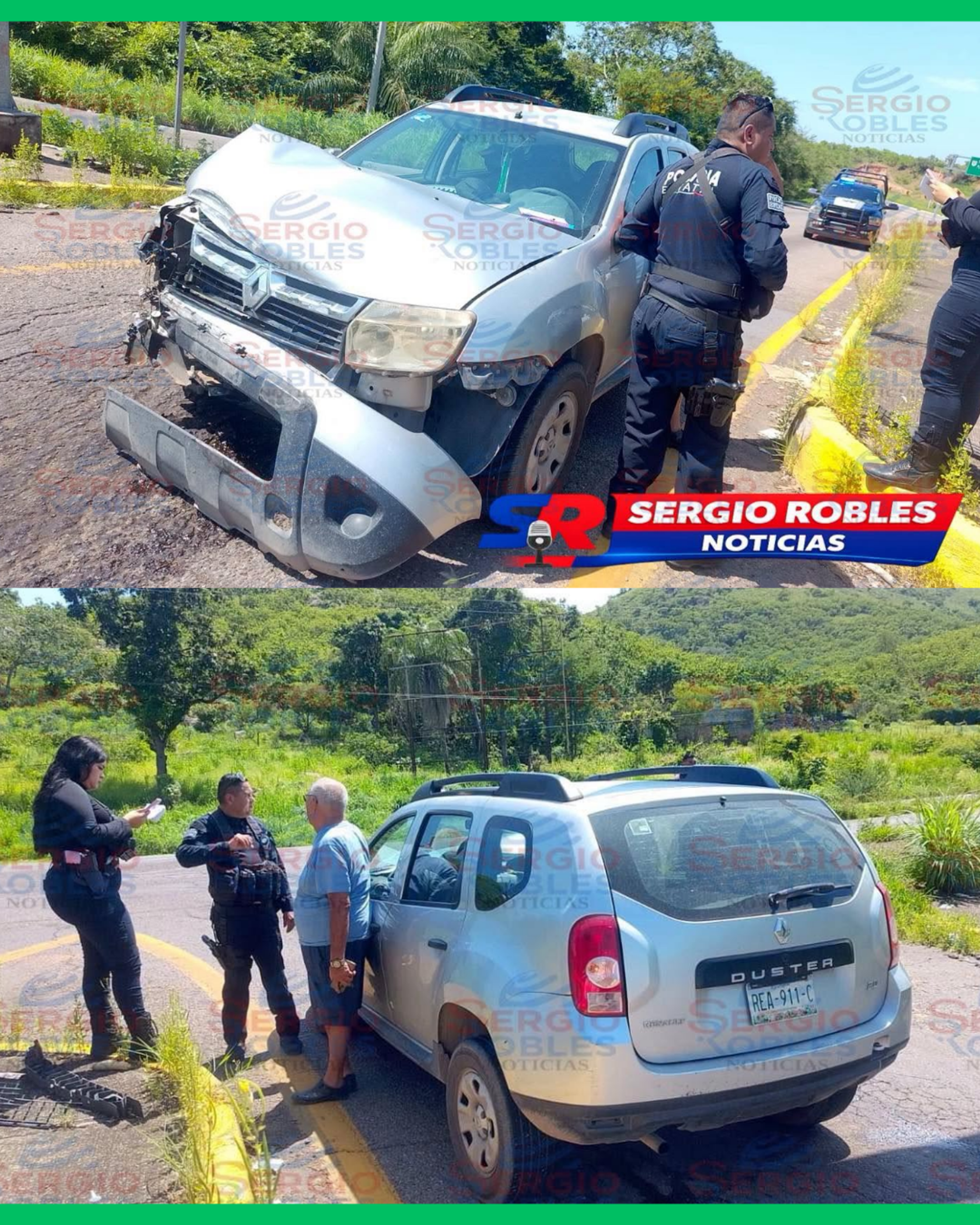 🚨 ¡ADULTA MAYOR RESULTA LES1ONADA TRAS ACCIDENTE EN EL CRUCERO DE SANTIAGO! 
